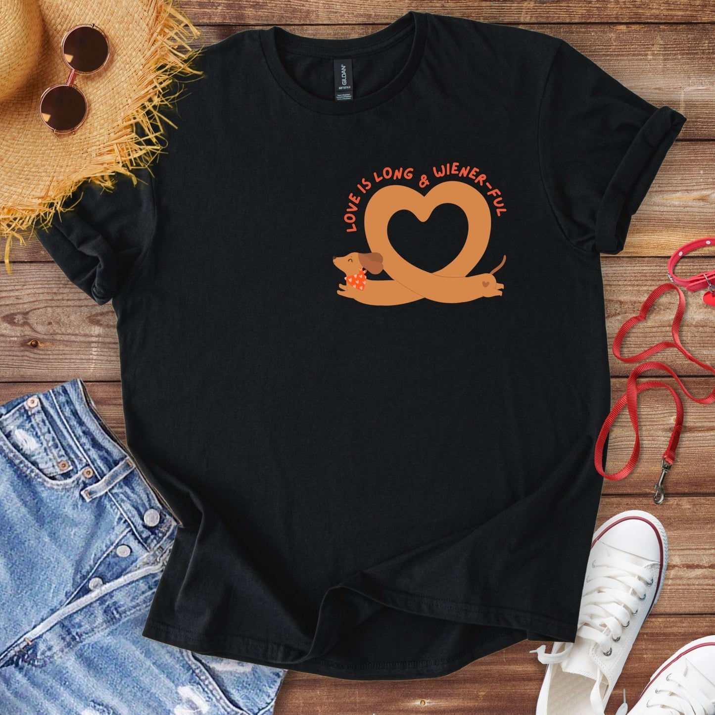 Love Is Long & Wiener-ful T-Shirt