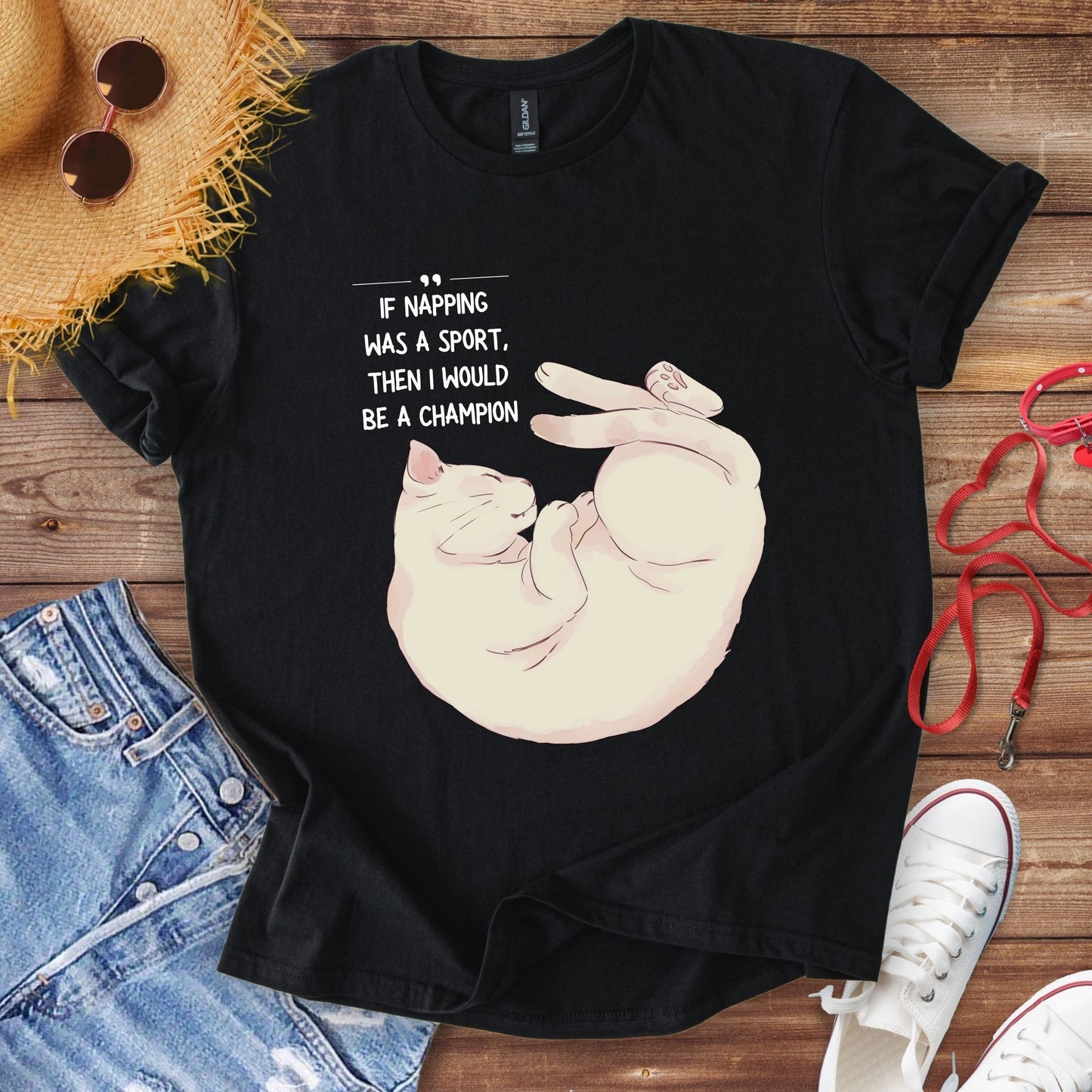 Napping Was A Sport, I'd Be Champion T-Shirt
