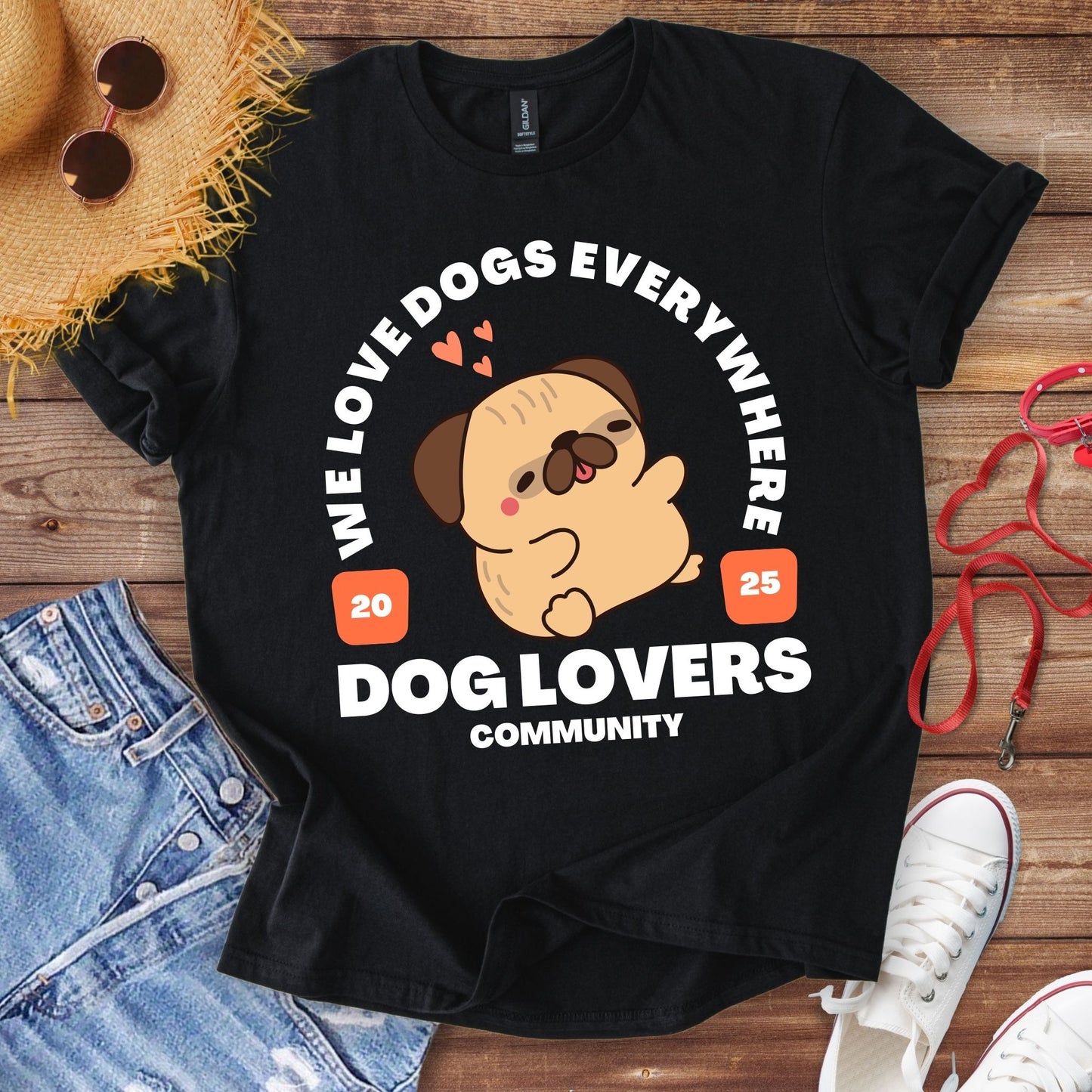 We Love Dogs Everywhere T-Shirt