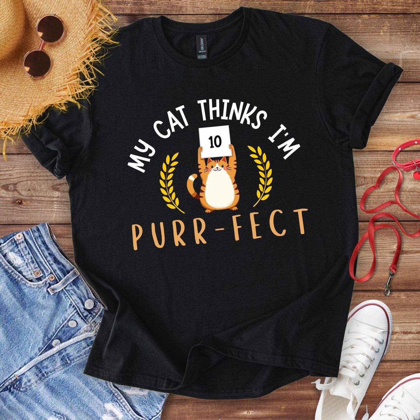 My Cat Thinks I'm Purr-fect T-Shirt