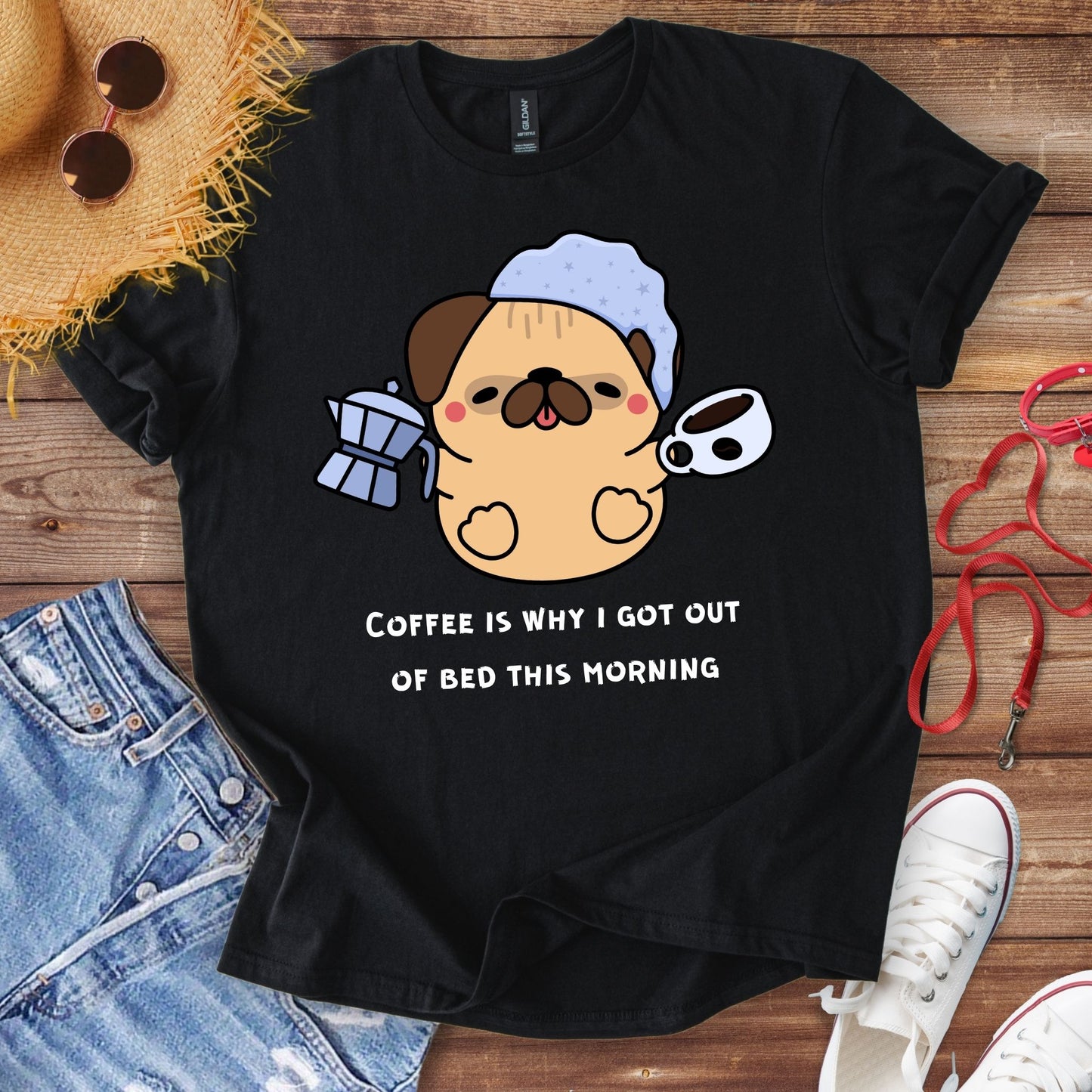 Coffee's Why I Get Out Of Bed T-Shirt