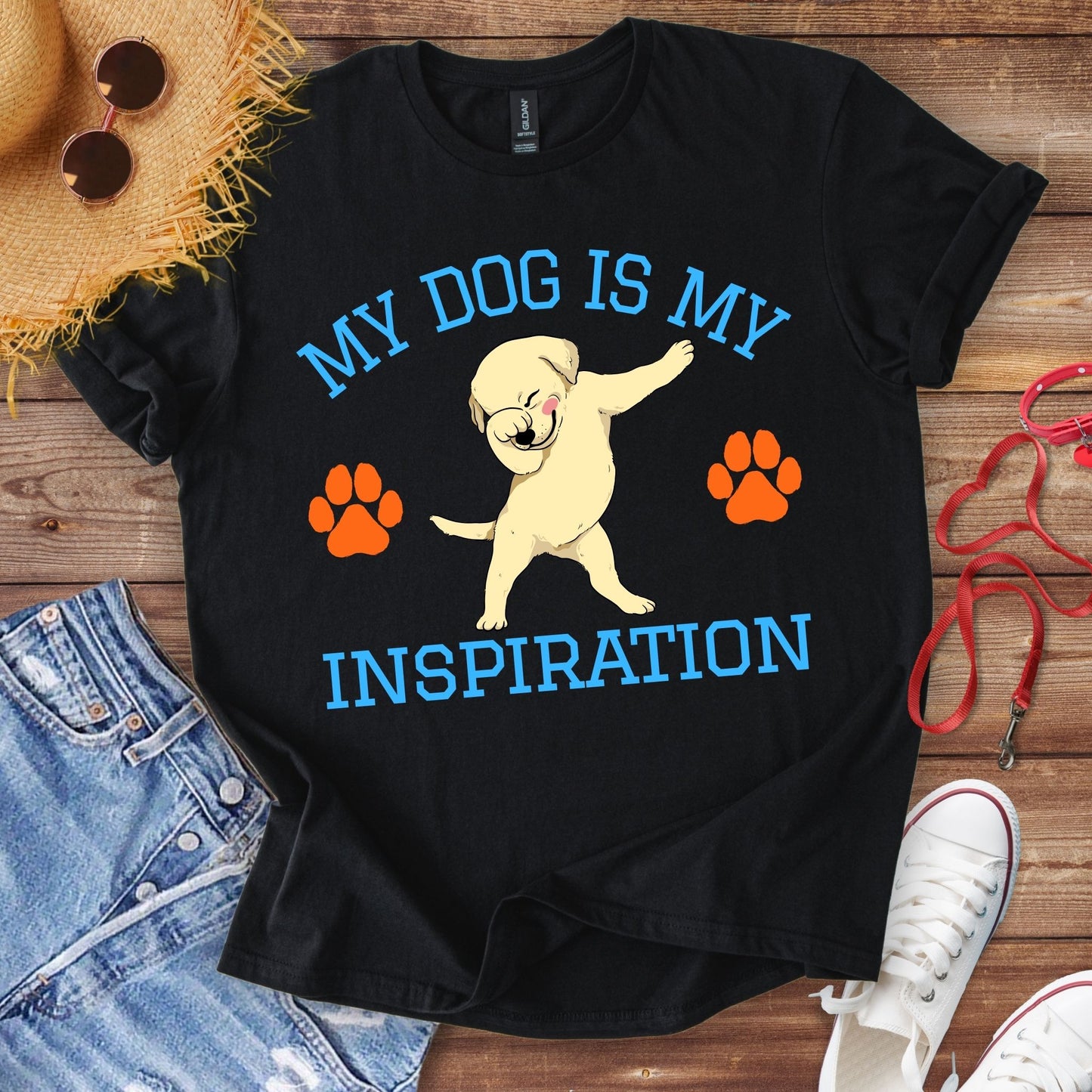 My Dog Is My Inspiration T-Shirt