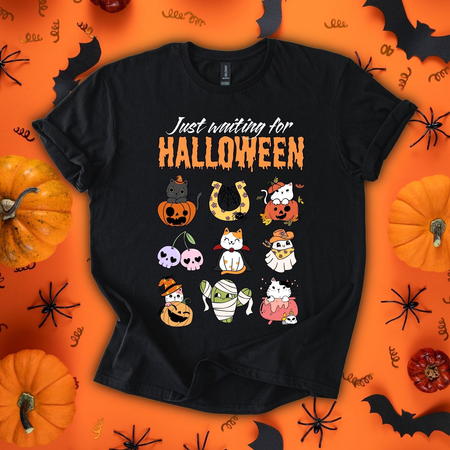 Just Waiting For Halloween T-Shirt