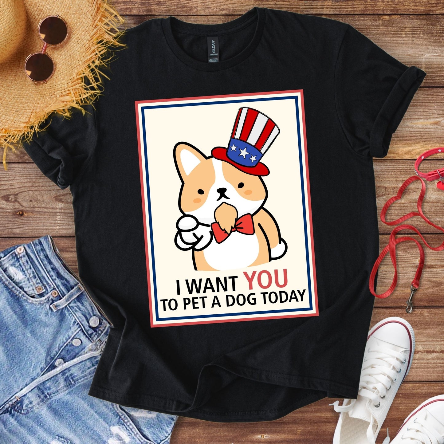 I Want You To Pet A Dog Today T-Shirt