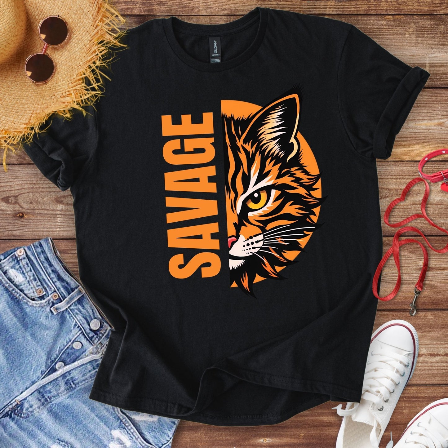 Savage Cat T-Shirt