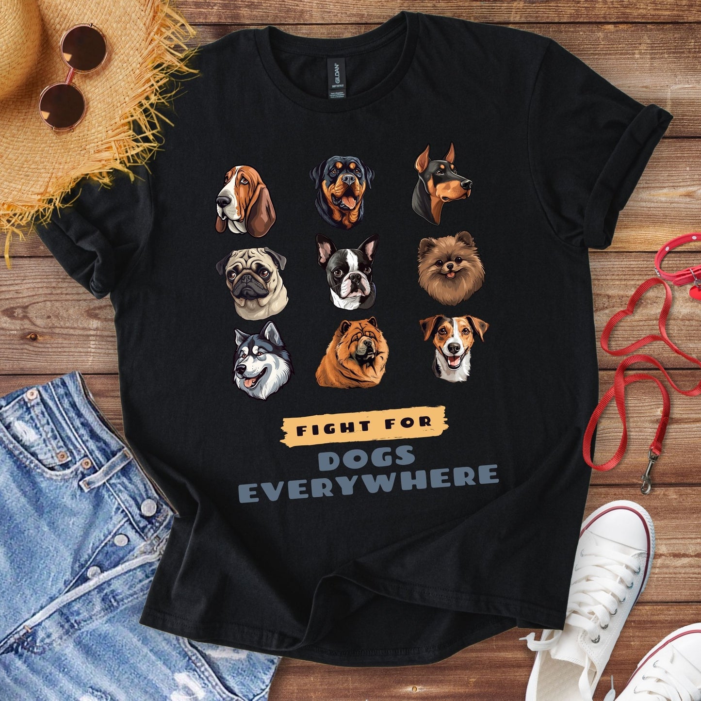 Fight for Dogs Everywhere T-Shirt