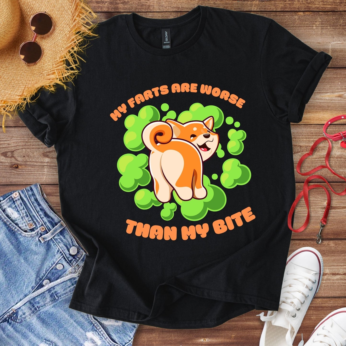 Farts Worst Than My Bite T-Shirt
