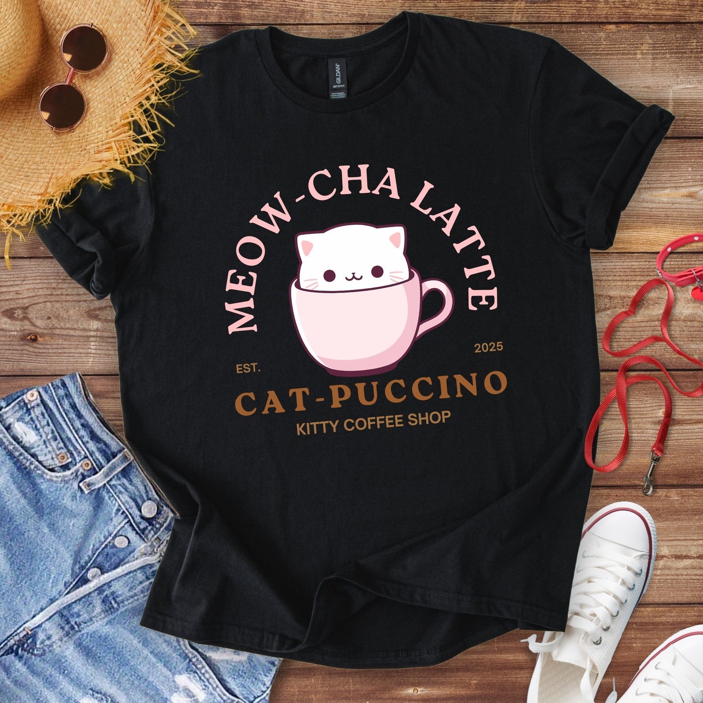 Cat-Puccino T-Shirt