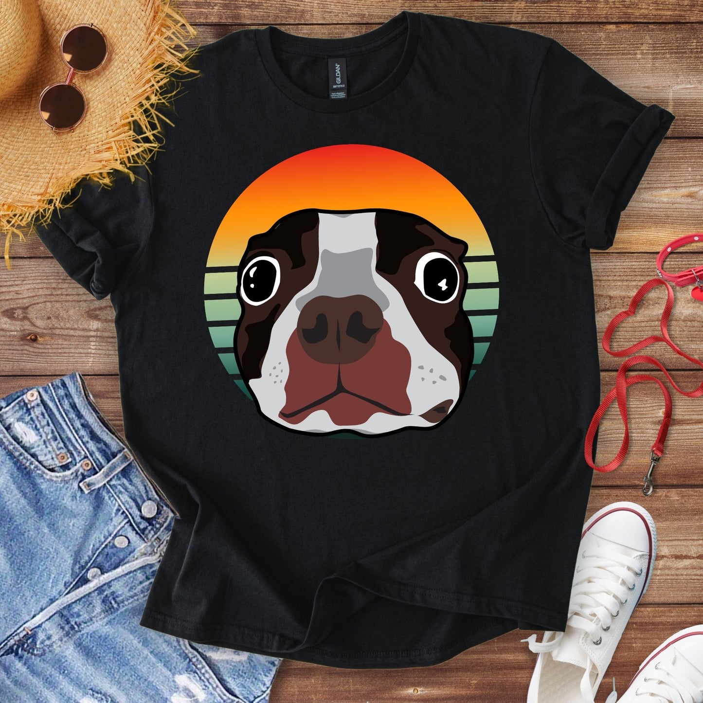 Retro Sun Dog T-Shirt