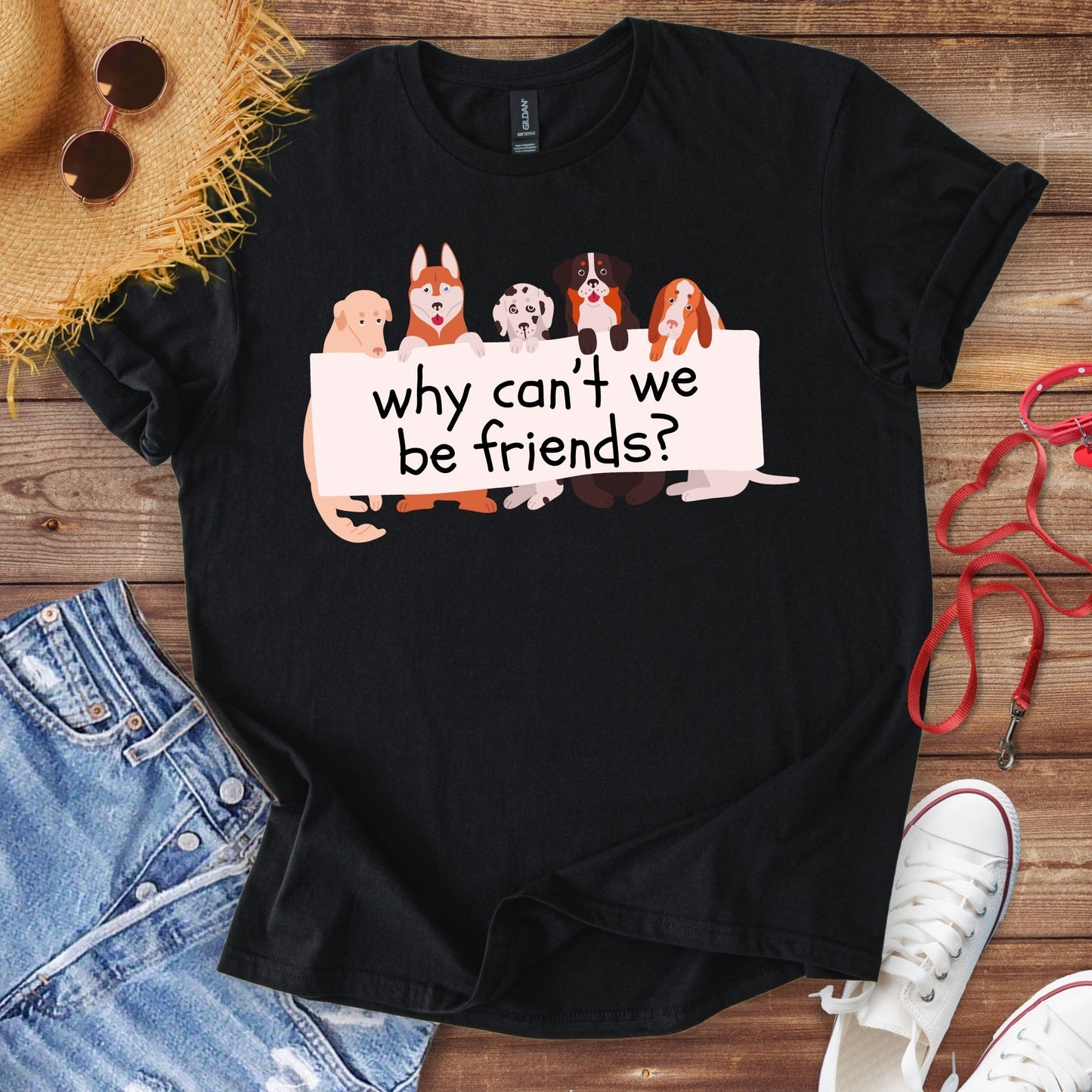 Why Can't We Be Friends? T-Shirt