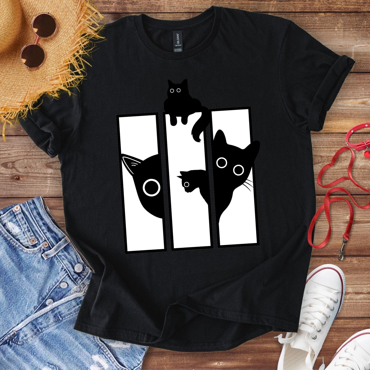 Window Cats T-Shirt