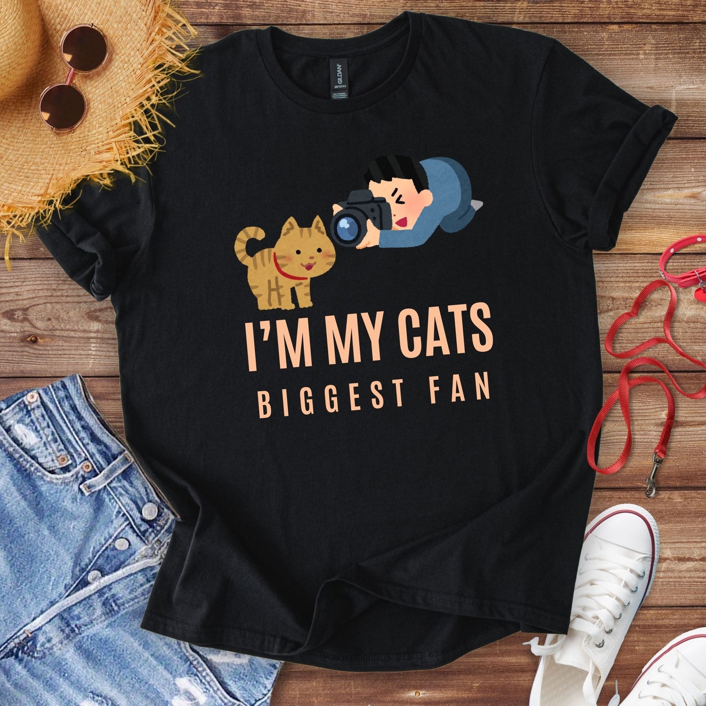 I'm My Cats Biggest Fan T-Shirt