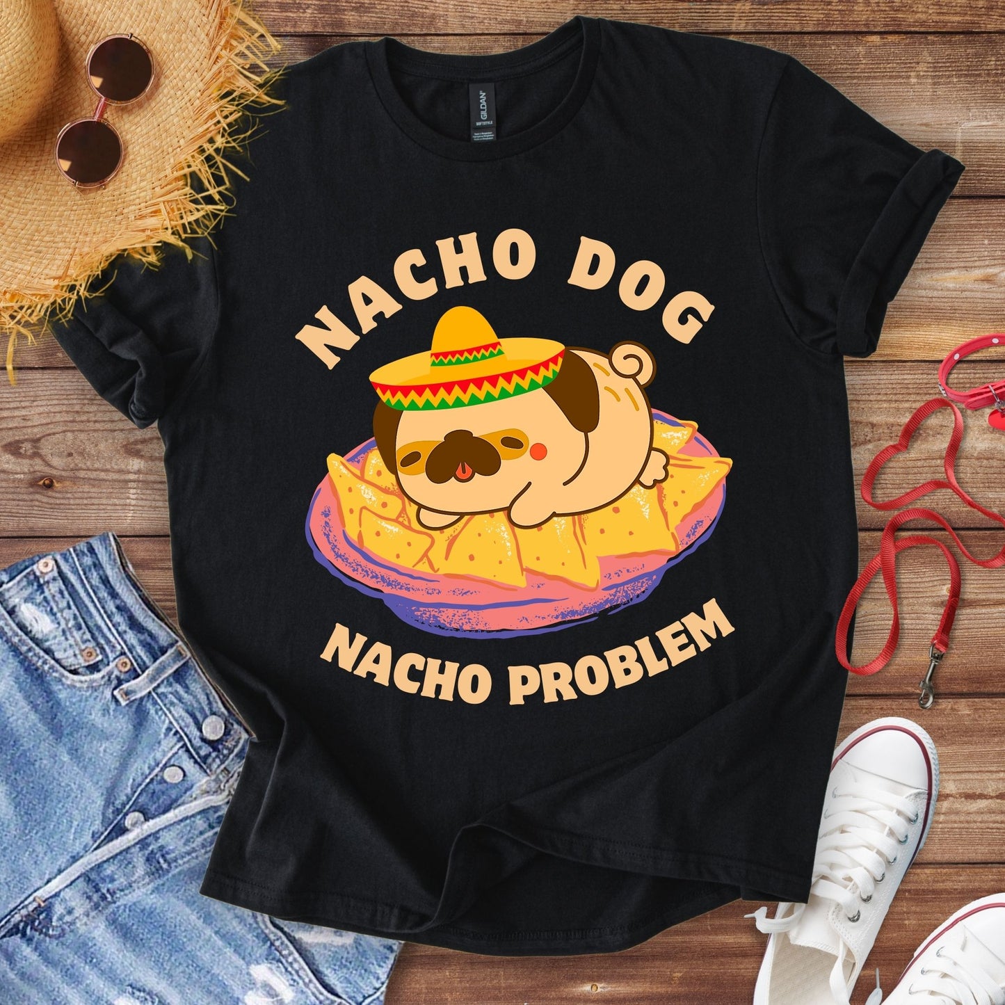 Nacho Dog Nacho Problem T-Shirt