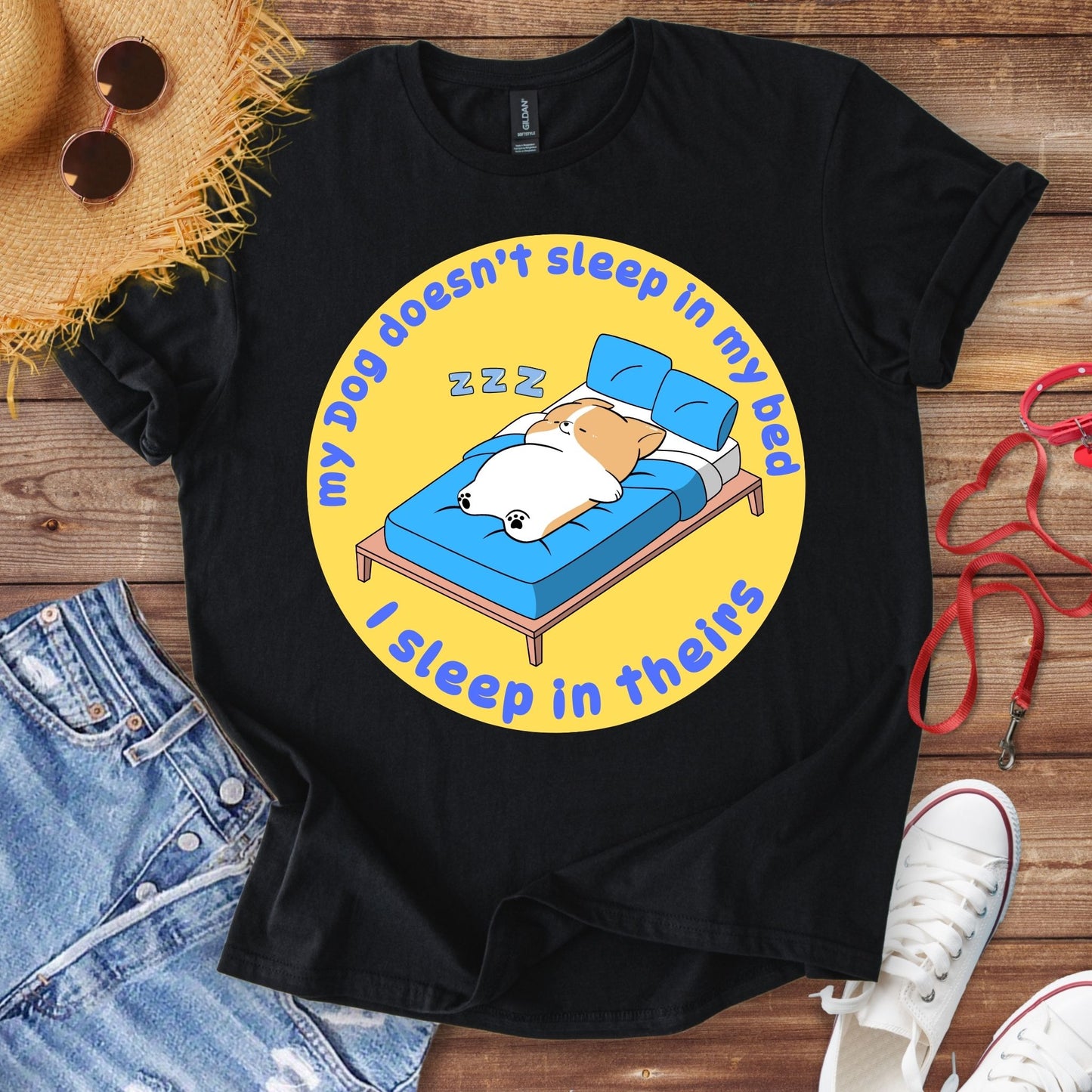 My Dog Sleeps In My Bed T-Shirt
