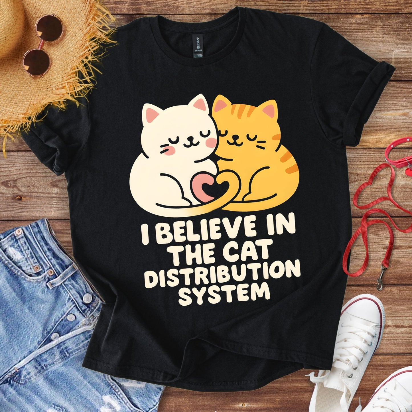 I Believe In The Cat Distribution System T-Shirt