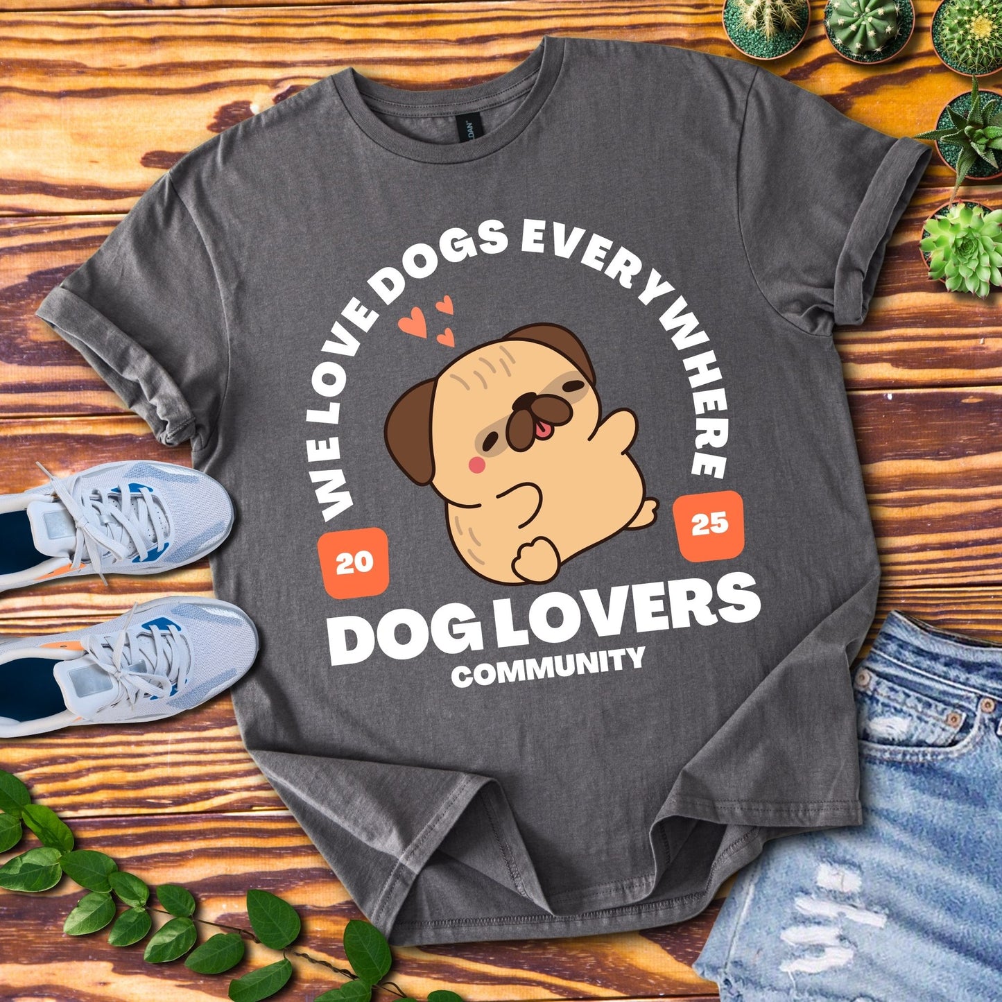 We Love Dogs Everywhere T-Shirt