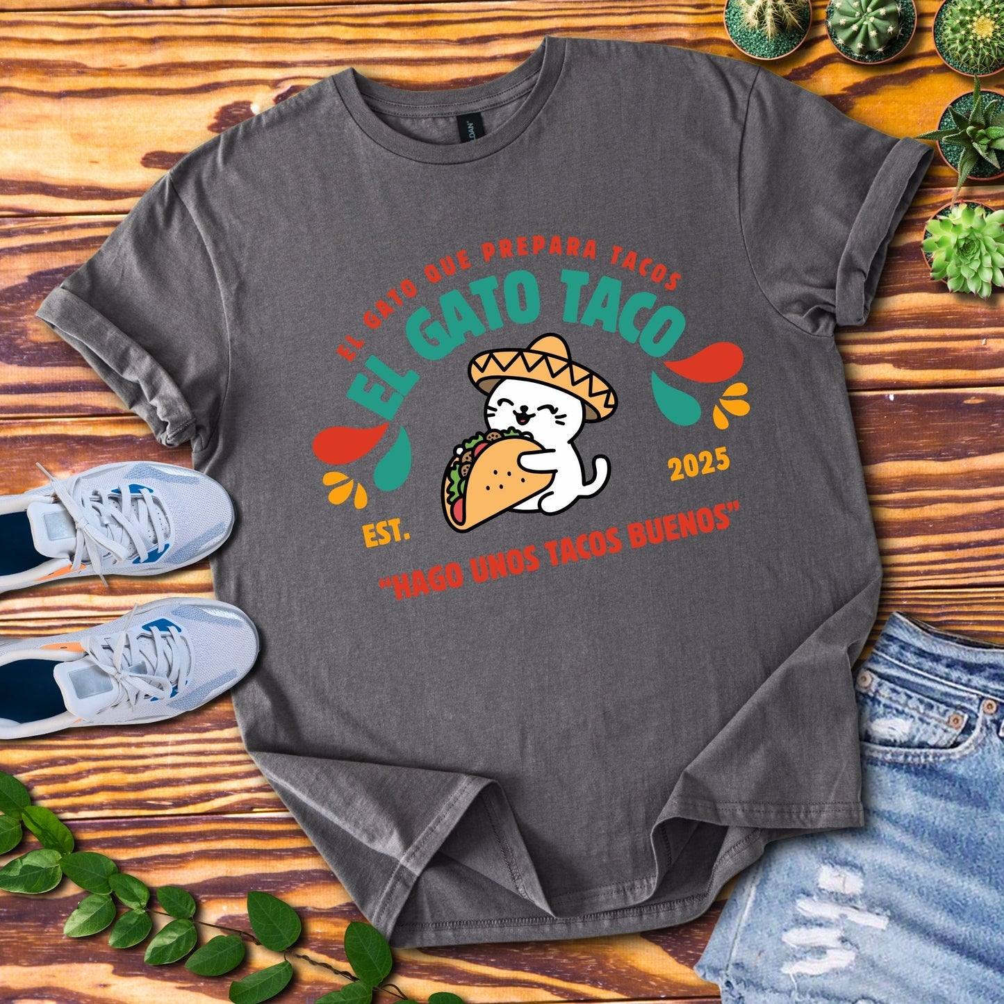 El Gato Taco T-Shirt