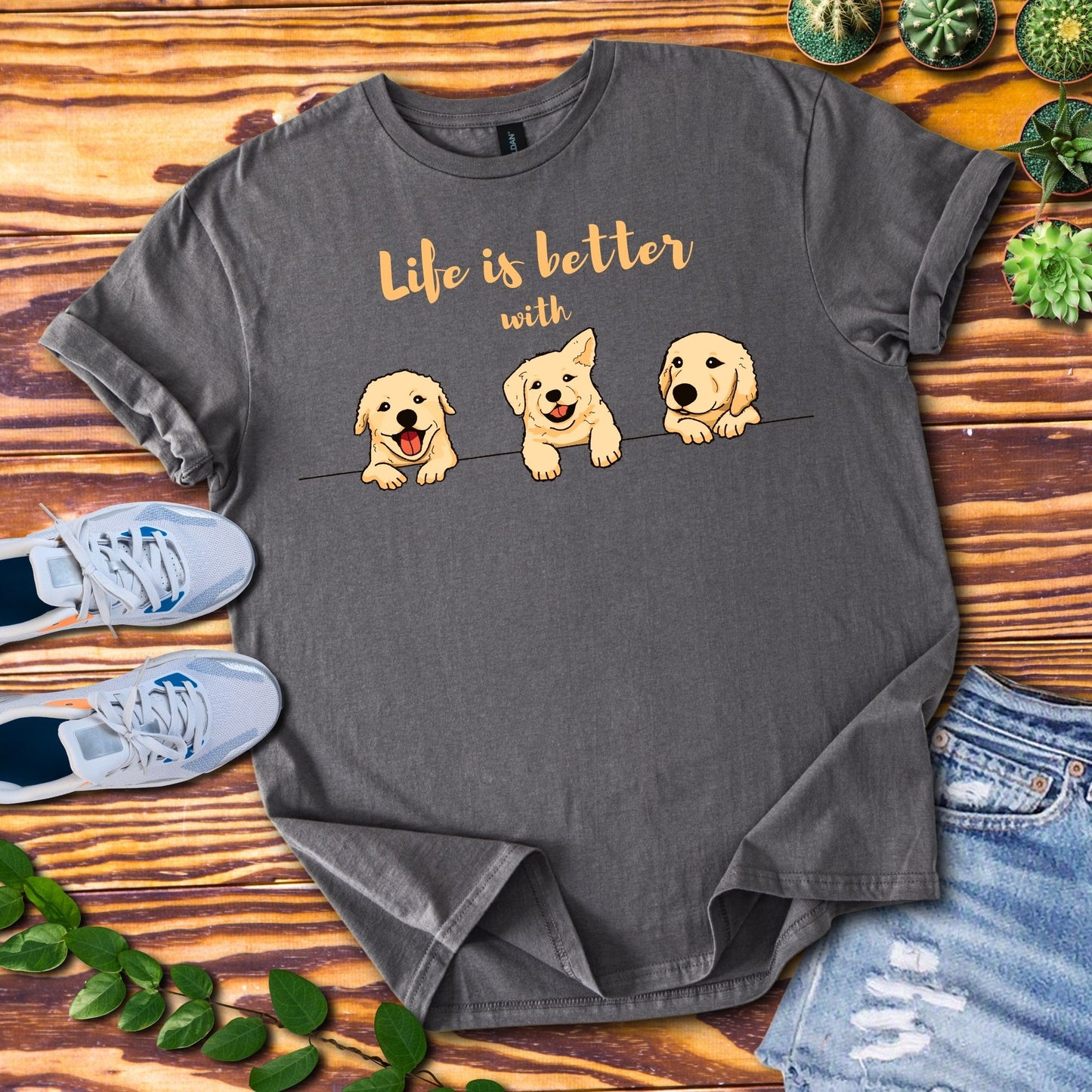Life's Is Better With Dogs T-Shirt