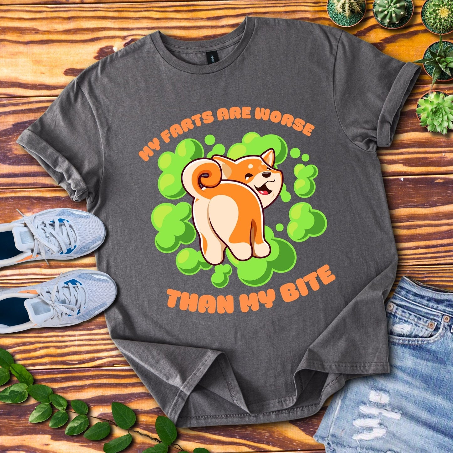 Farts Worst Than My Bite T-Shirt