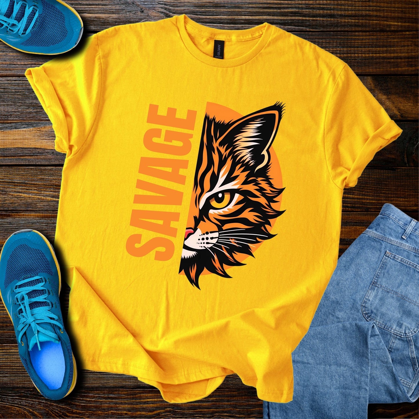 Savage Cat T-Shirt