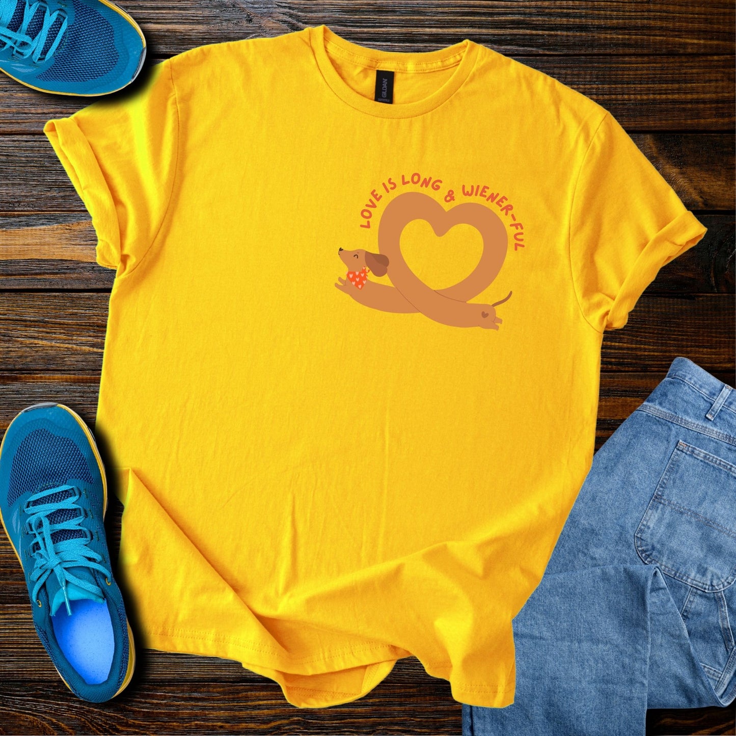 Love Is Long & Wiener-ful T-Shirt