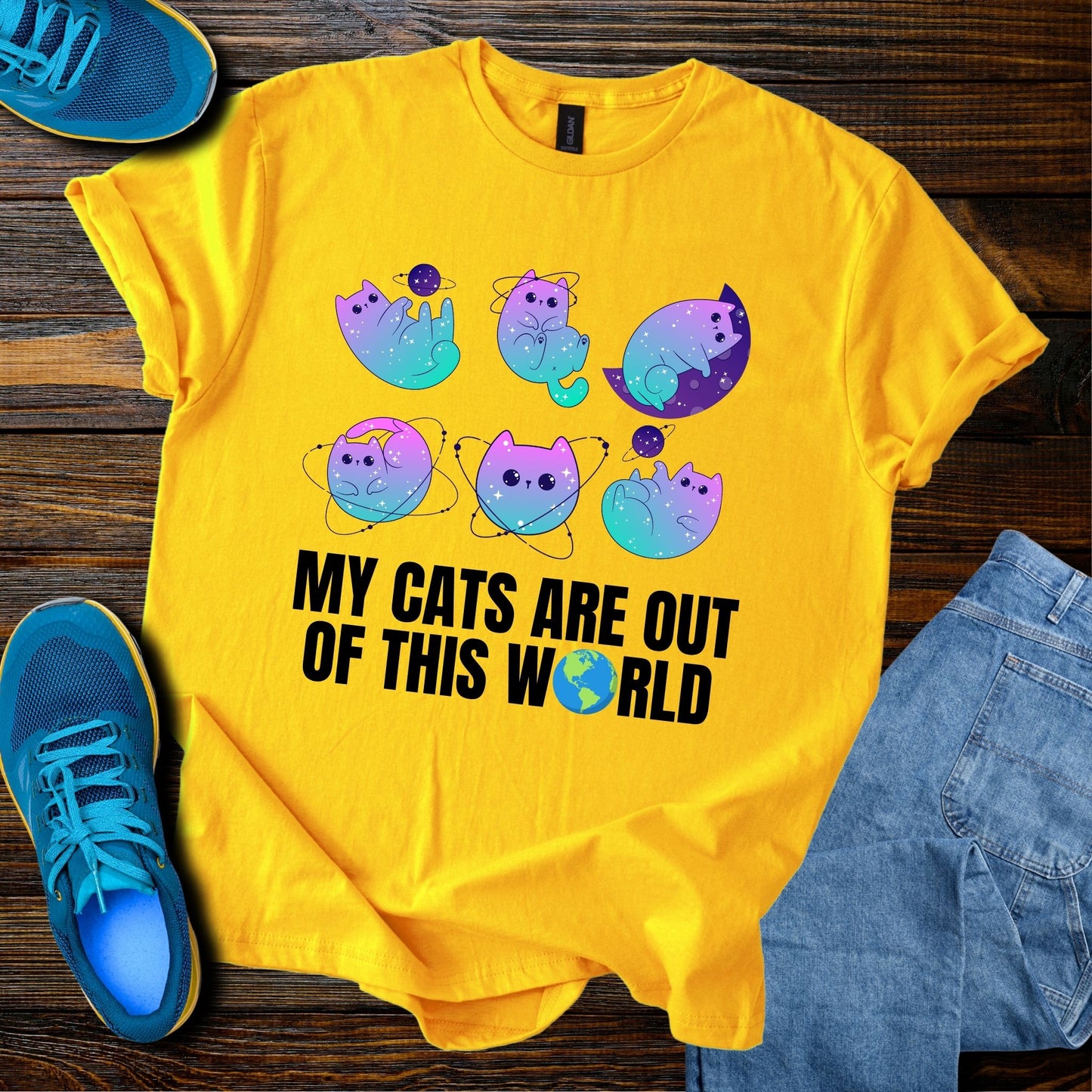 My Cats Are Out Of This World T-Shirt