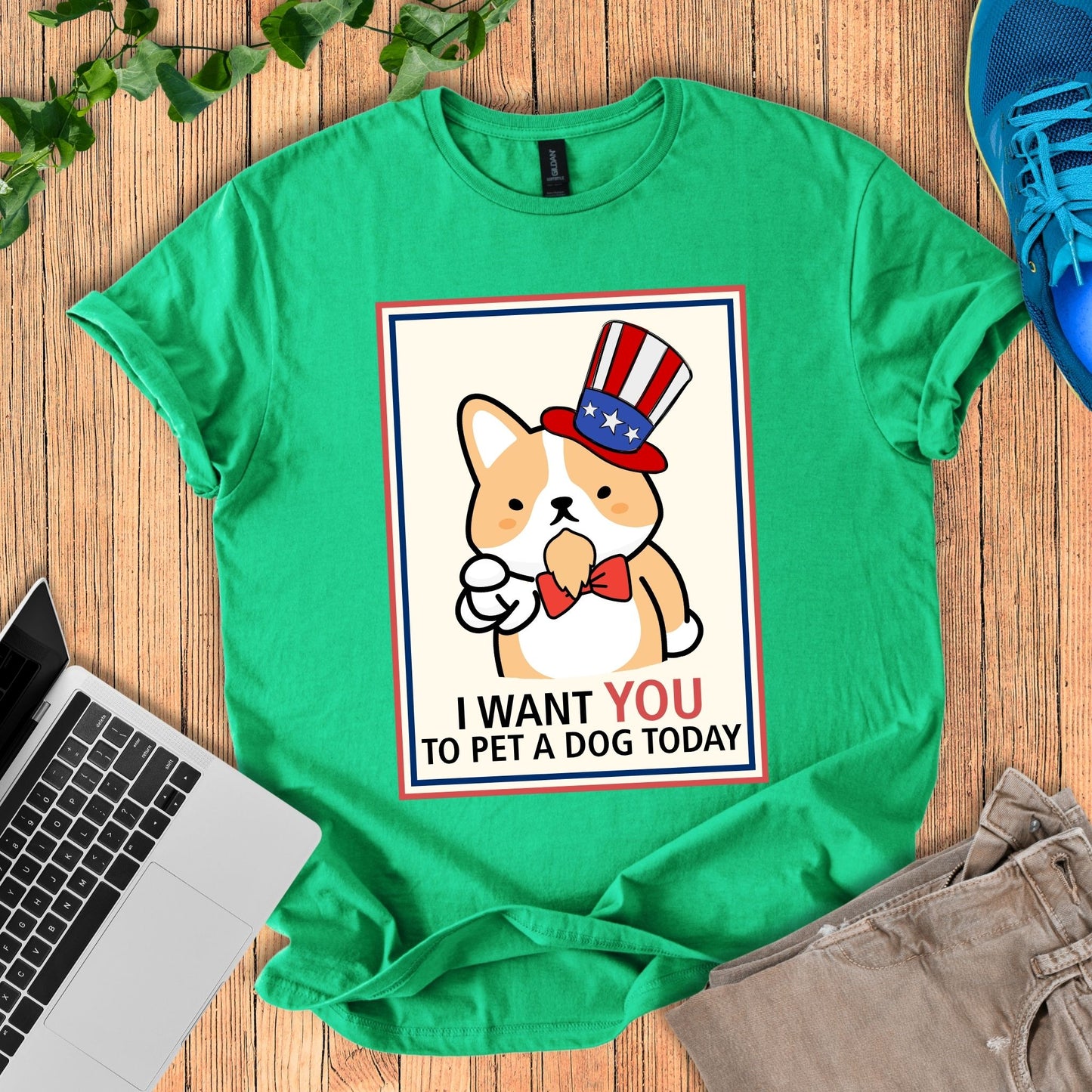 I Want You To Pet A Dog Today T-Shirt