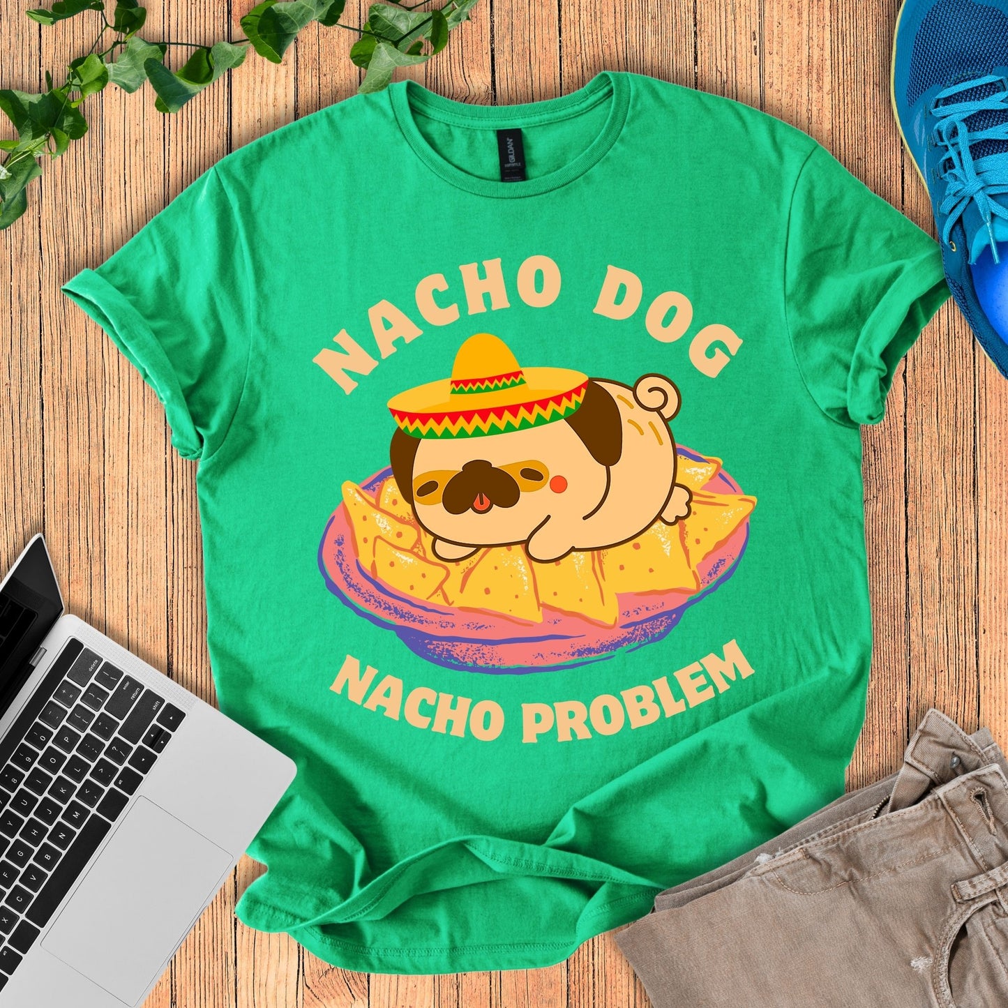 Nacho Dog Nacho Problem T-Shirt