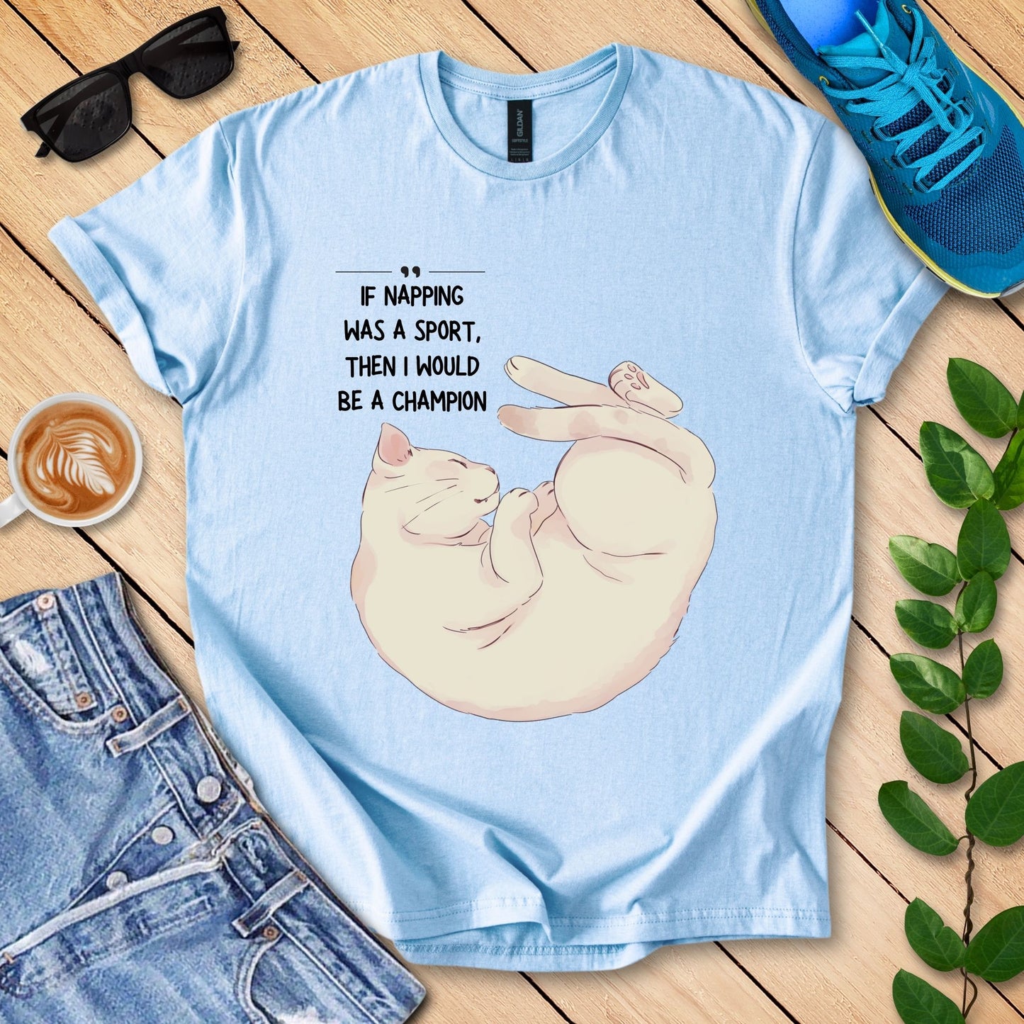 Napping Was A Sport, I'd Be Champion T-Shirt