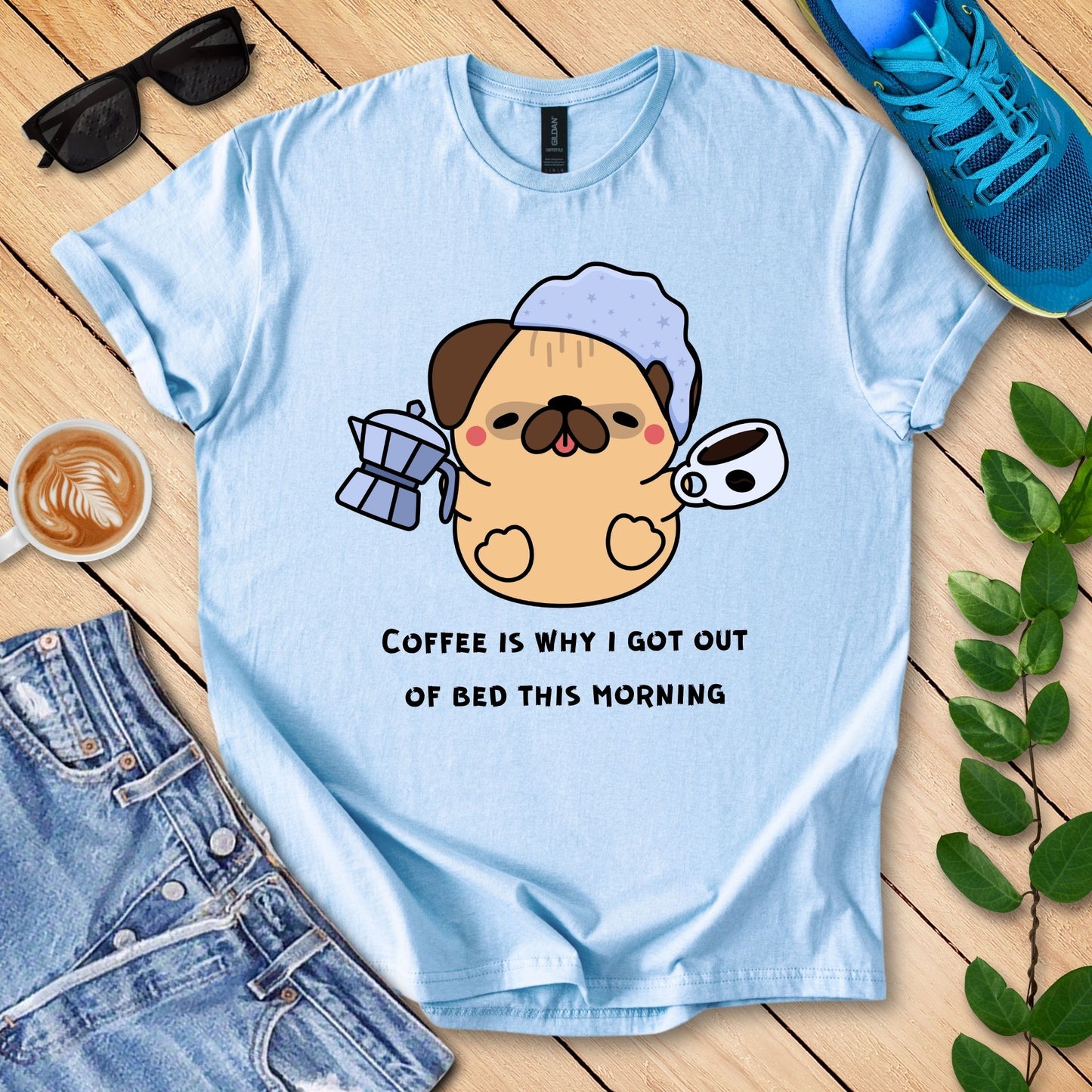 Coffee's Why I Get Out Of Bed T-Shirt