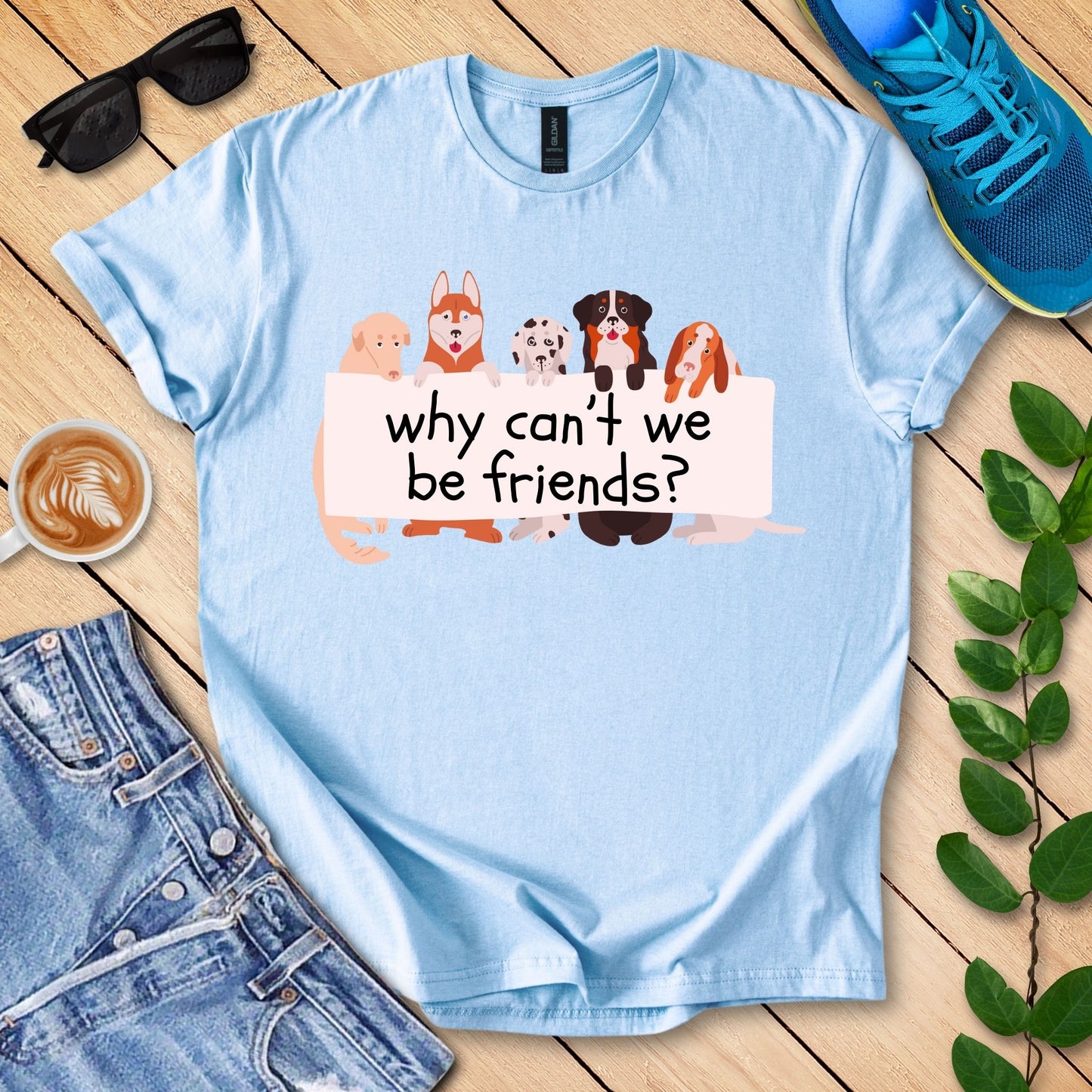 Why Can't We Be Friends? T-Shirt