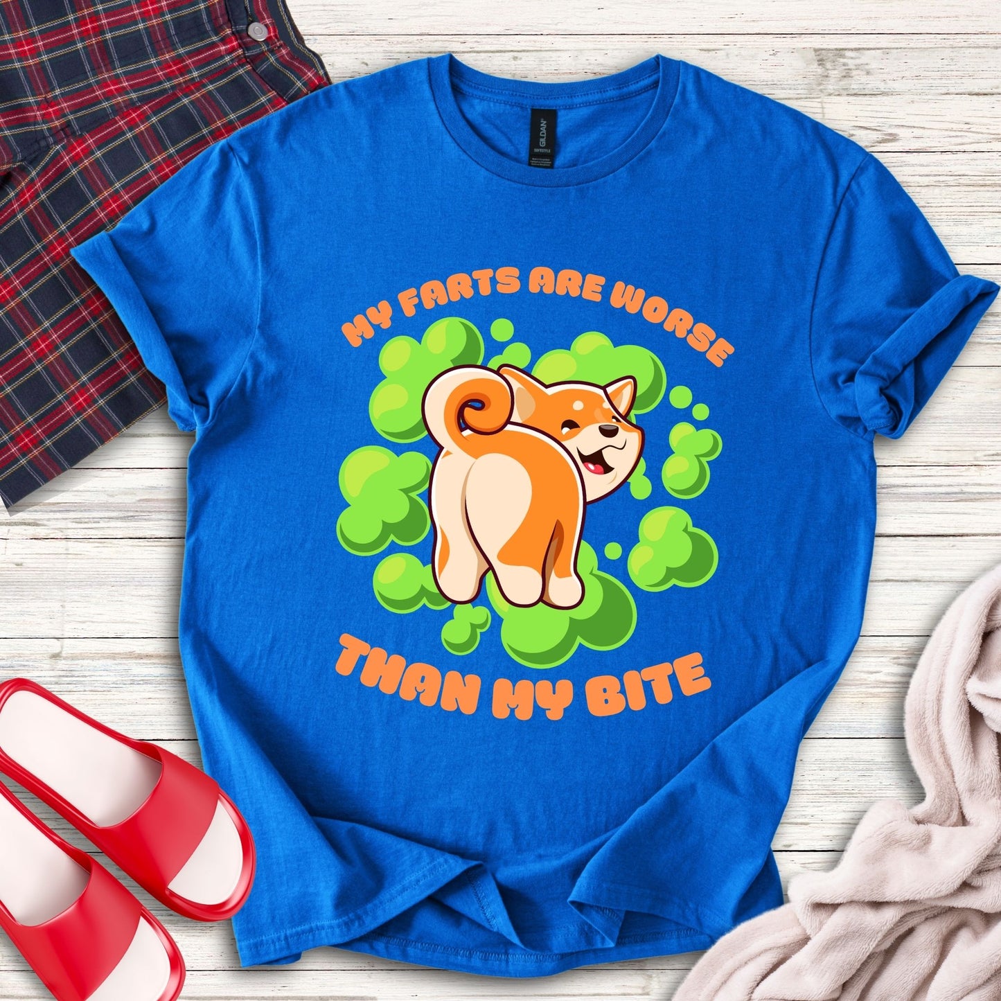 Farts Worst Than My Bite T-Shirt
