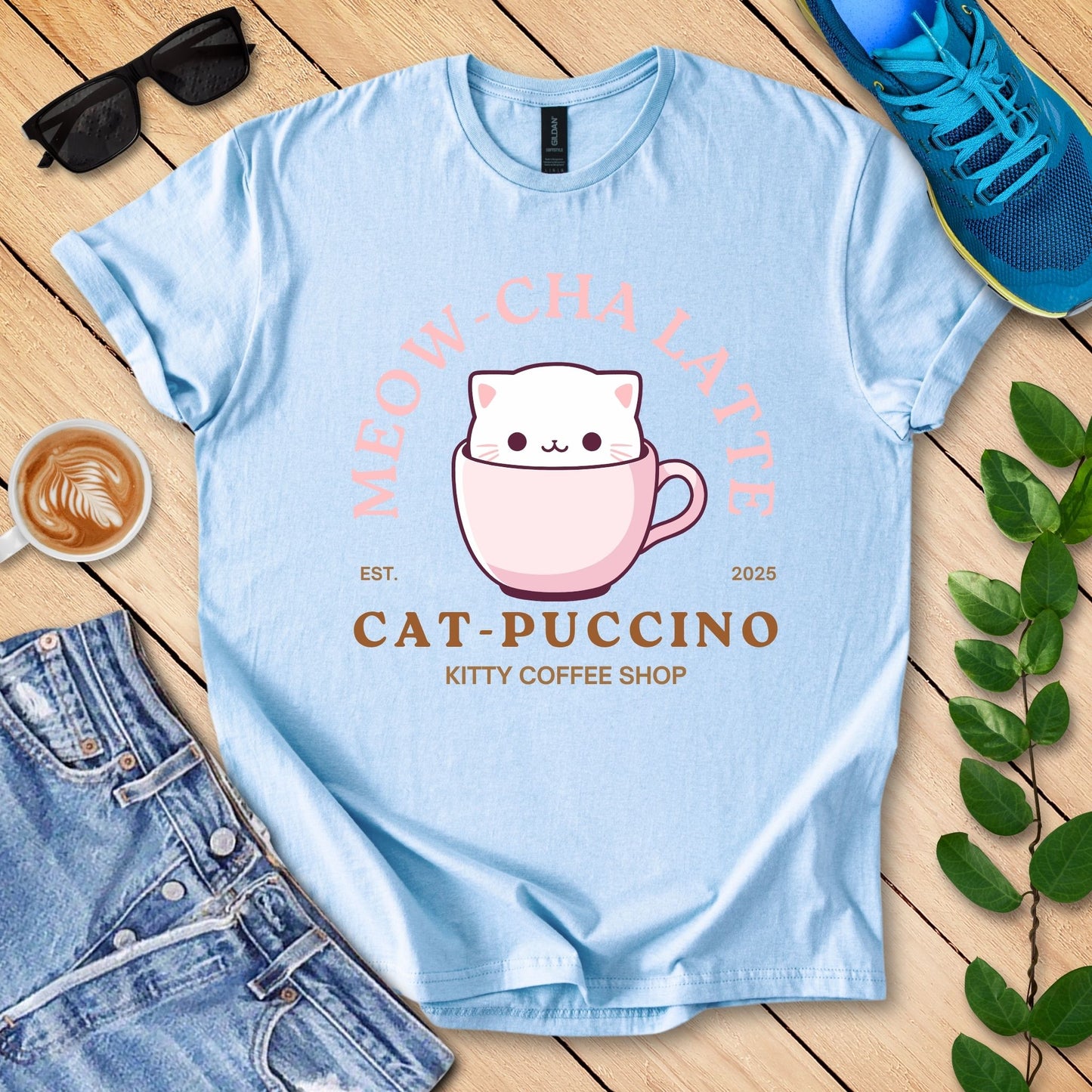 Cat-Puccino T-Shirt