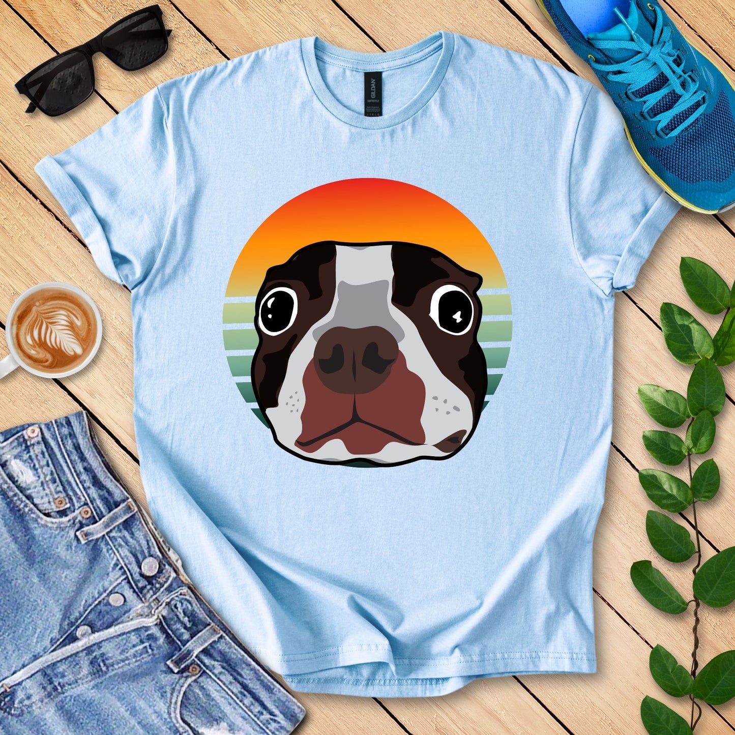 Retro Sun Dog T-Shirt