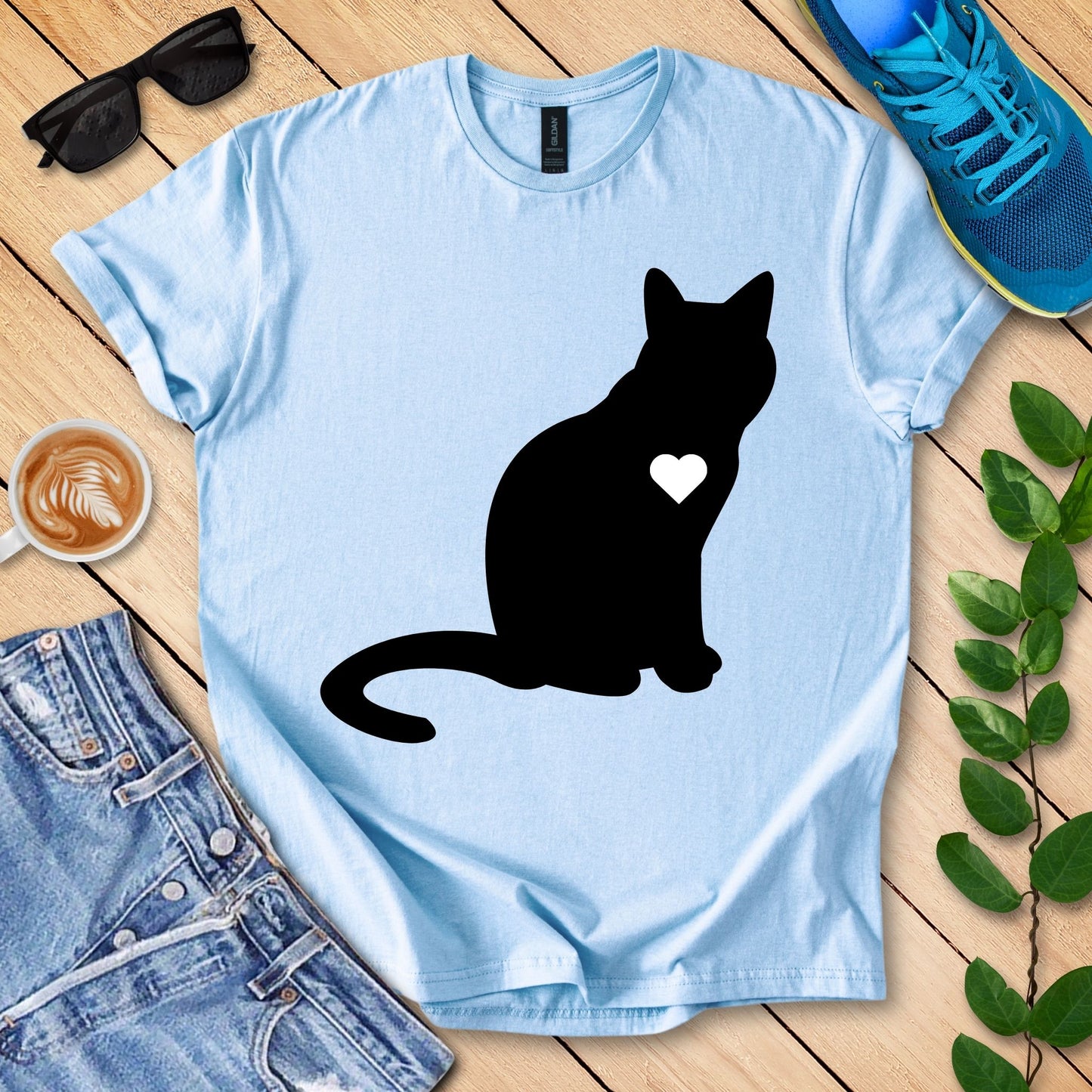 Heart Cat T-Shirt