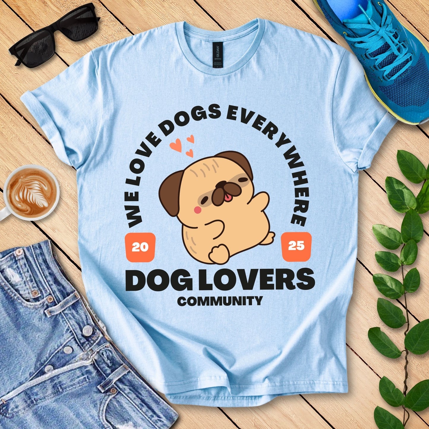 We Love Dogs Everywhere T-Shirt