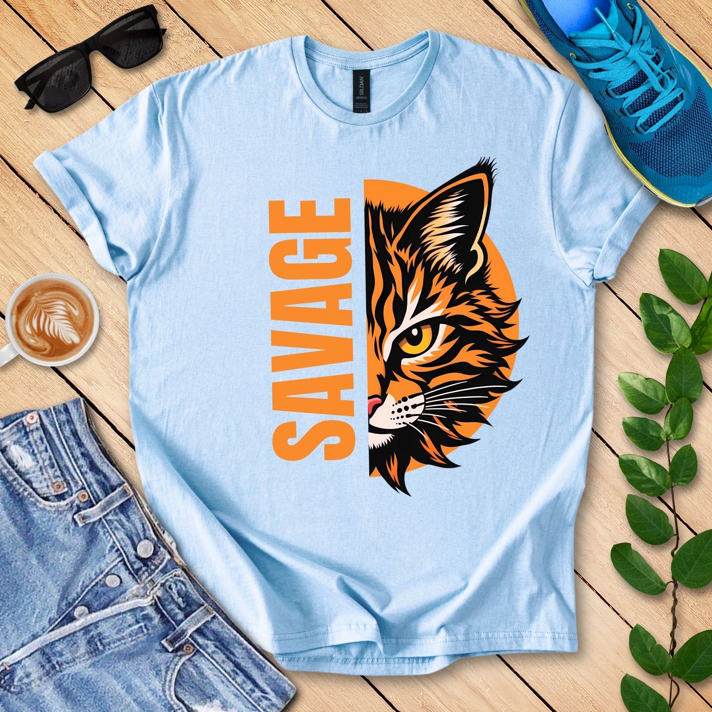 Savage Cat T-Shirt