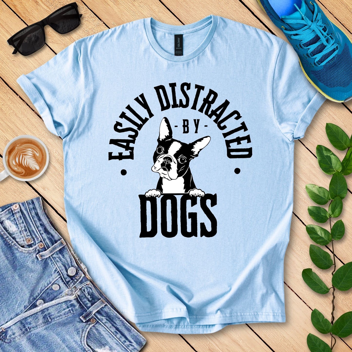 Easily Distracted By Dogs T-Shirt