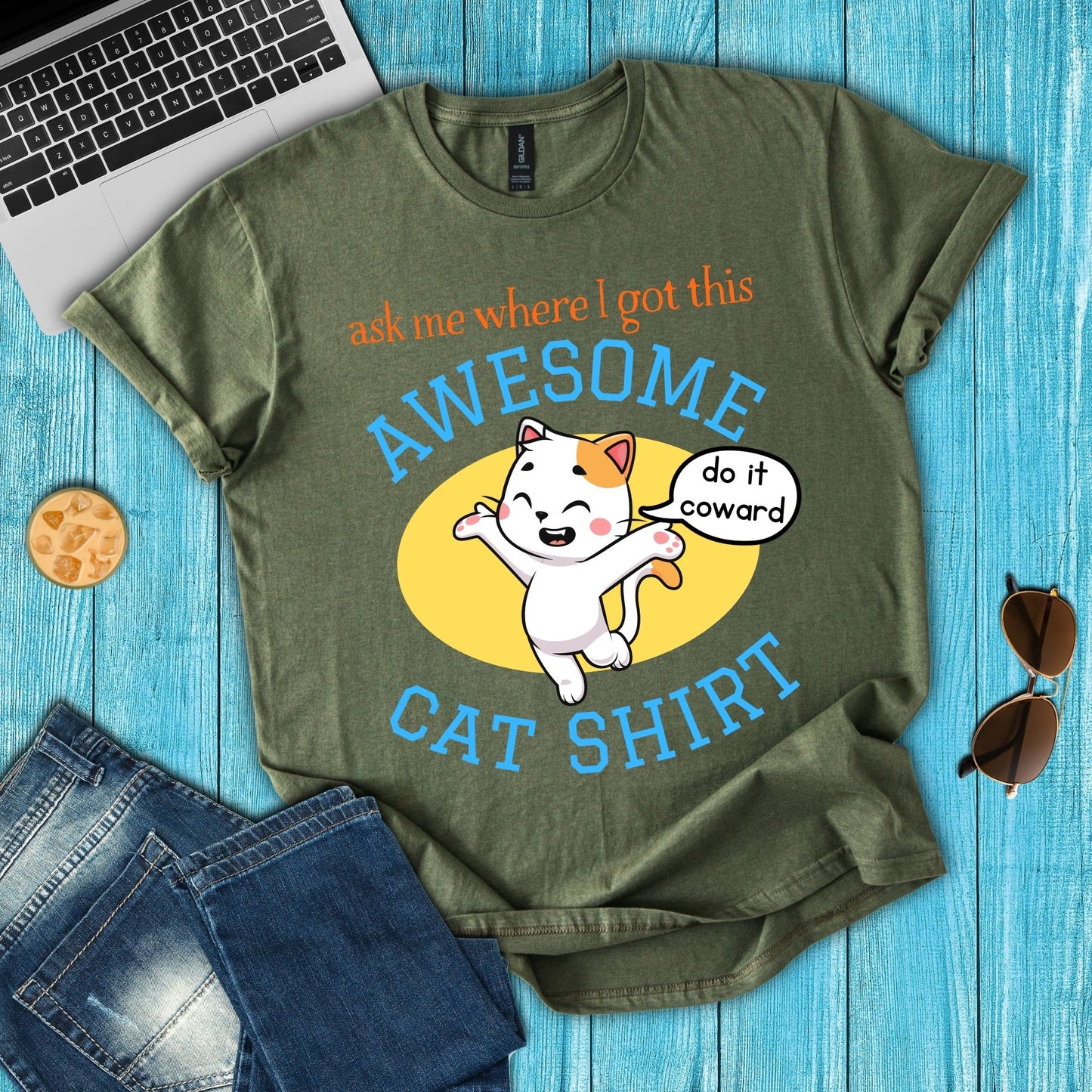 Awesome Cat T-Shirt