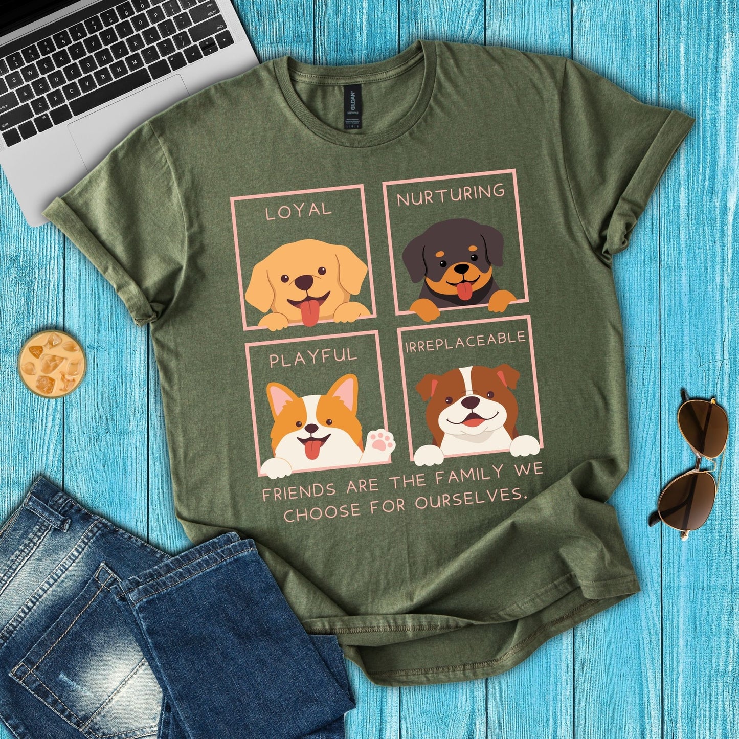 Friends Are The Family We Choose T-Shirt