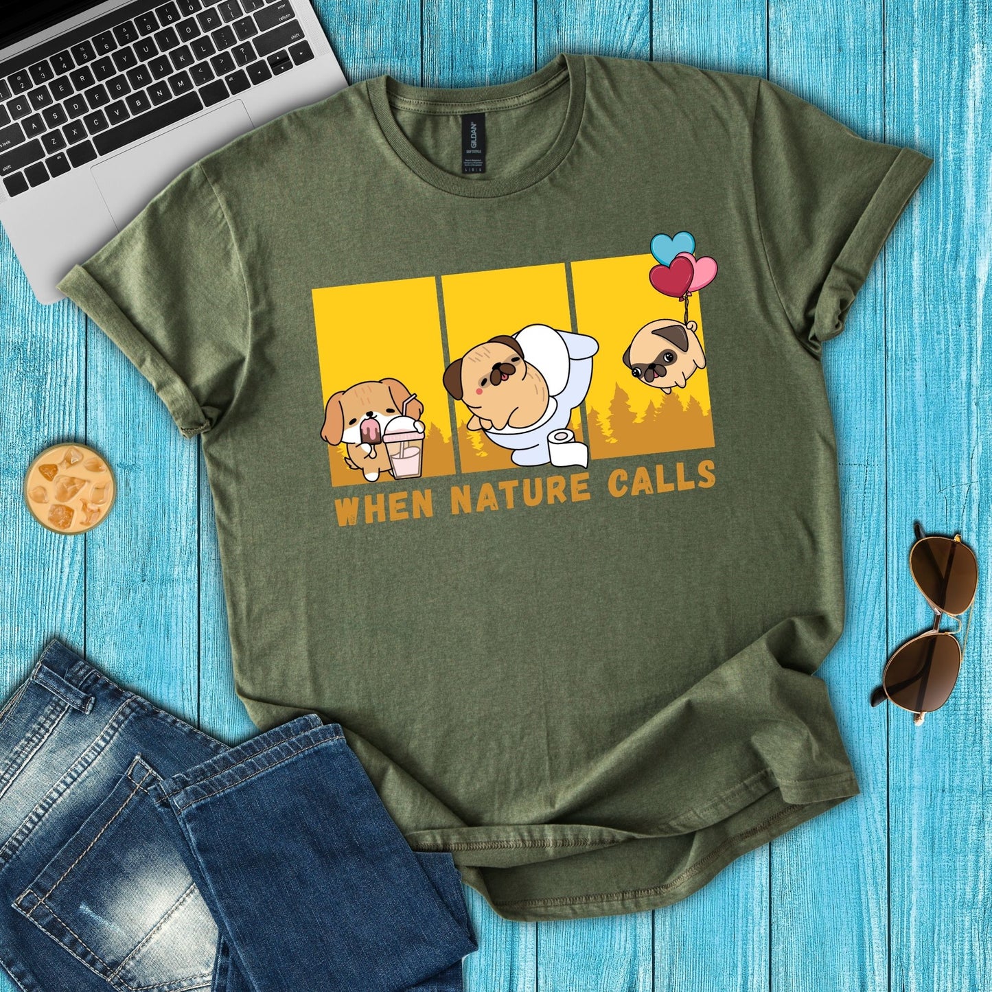 When Nature Calls T-Shirt