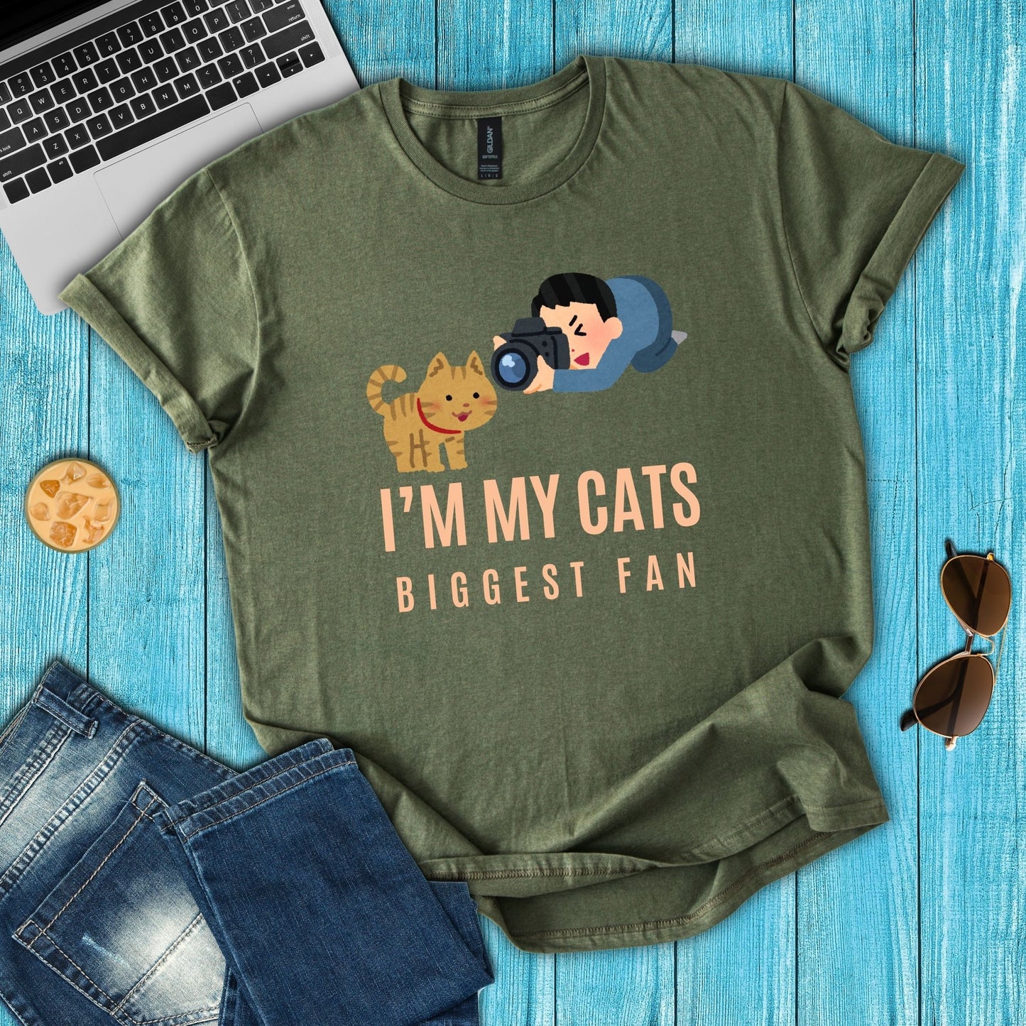 I'm My Cats Biggest Fan T-Shirt