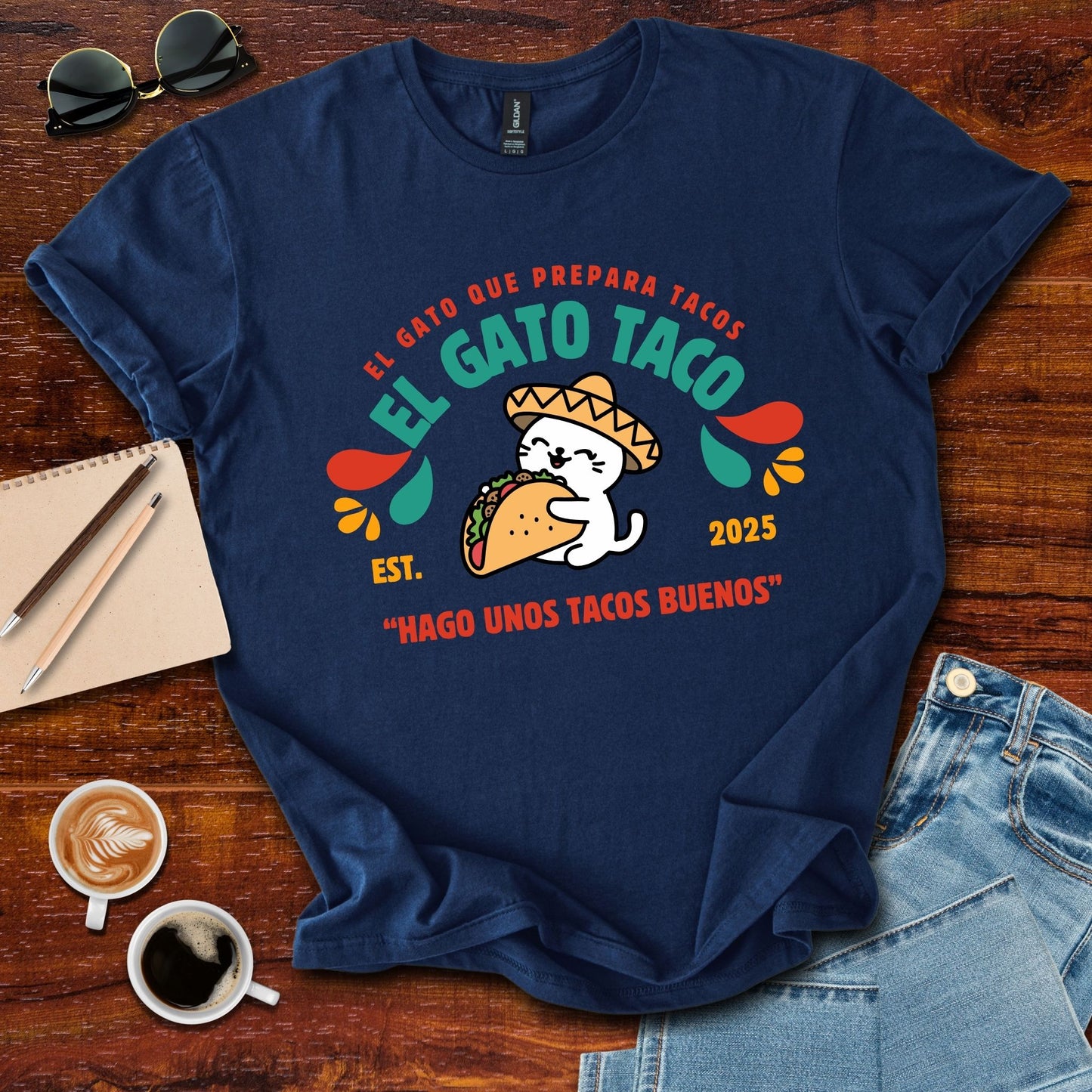 El Gato Taco T-Shirt