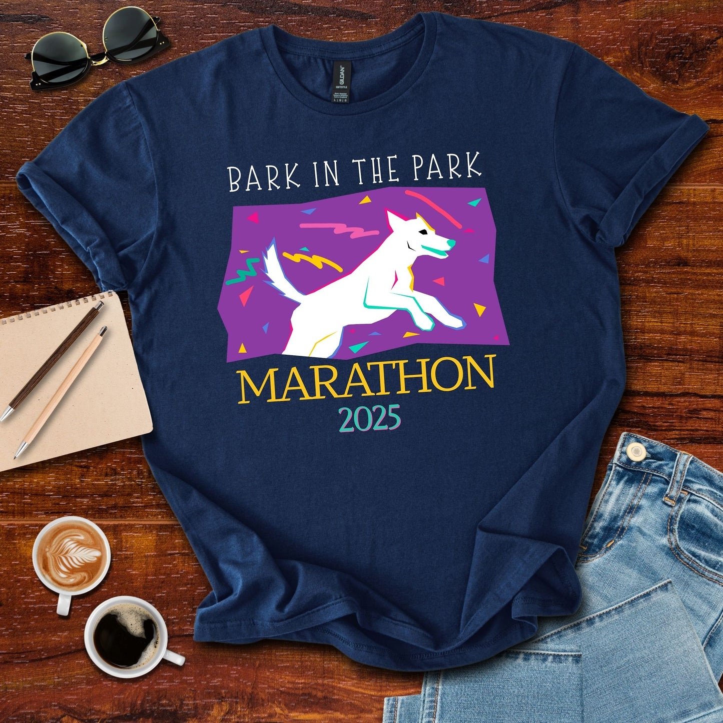 Bark In The Park Marathon T-Shirt
