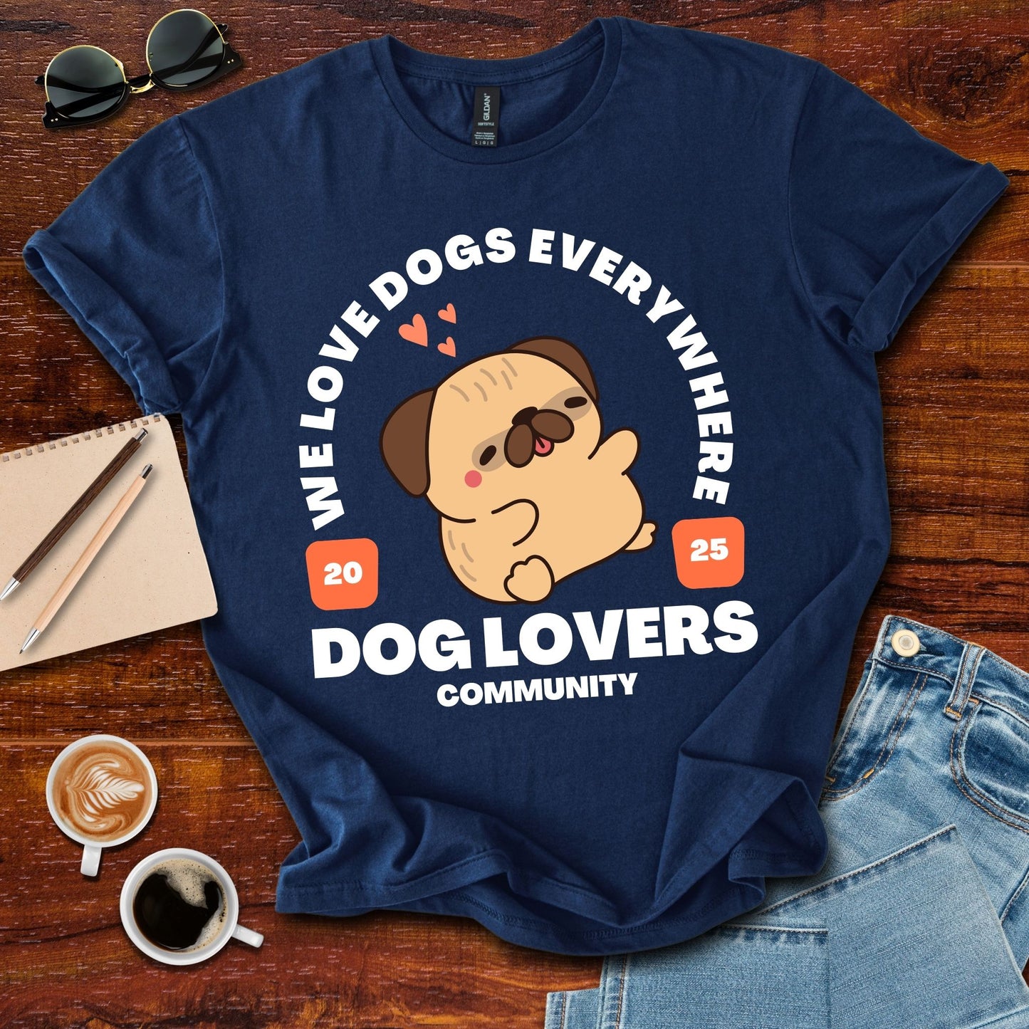 We Love Dogs Everywhere T-Shirt
