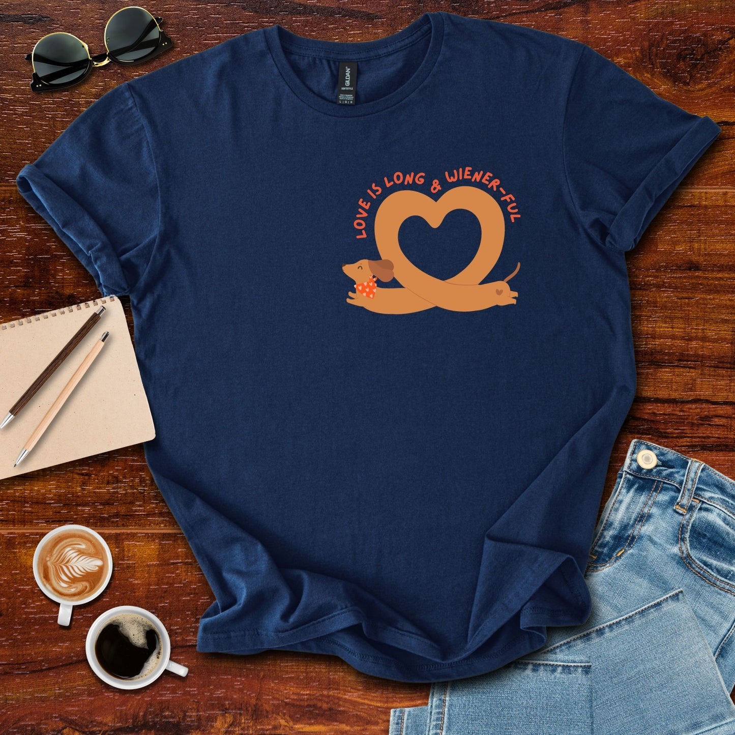 Love Is Long & Wiener-ful T-Shirt