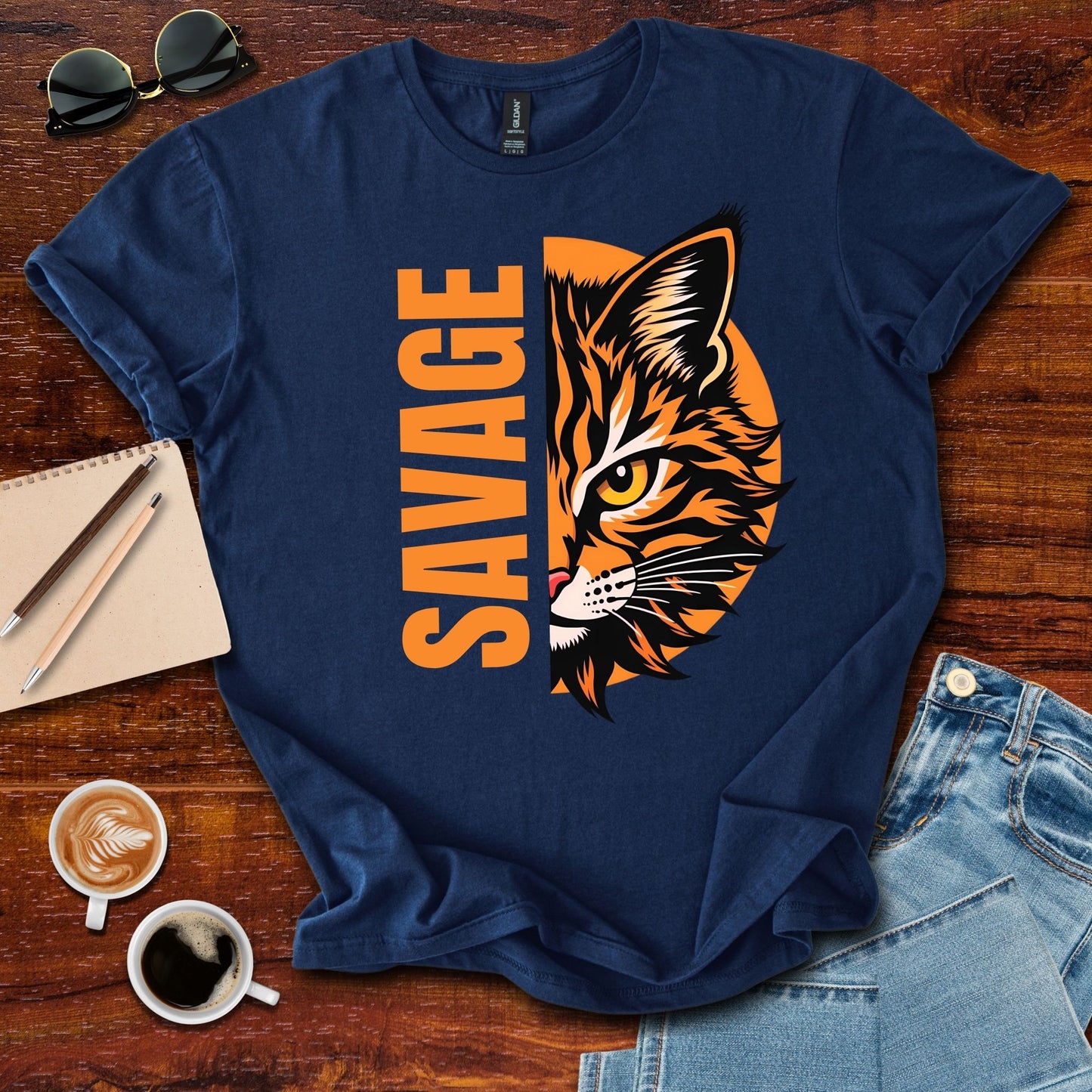 Savage Cat T-Shirt