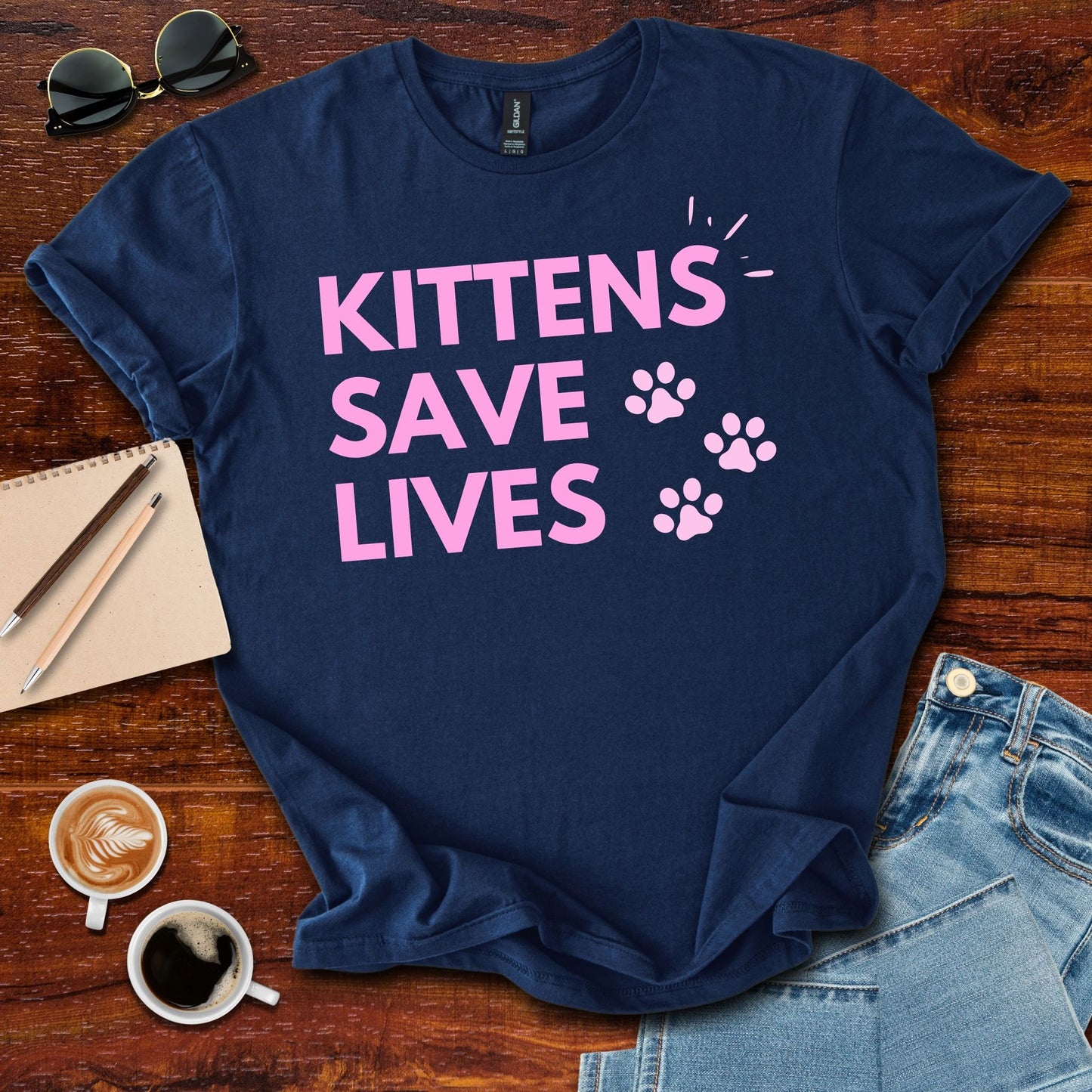Kittens Save Lives T-Shirt