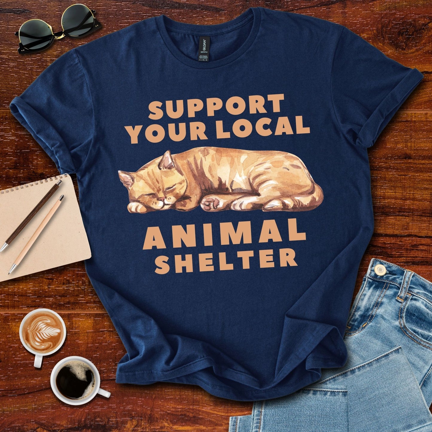 Support Local Animal Shelter T-Shirt