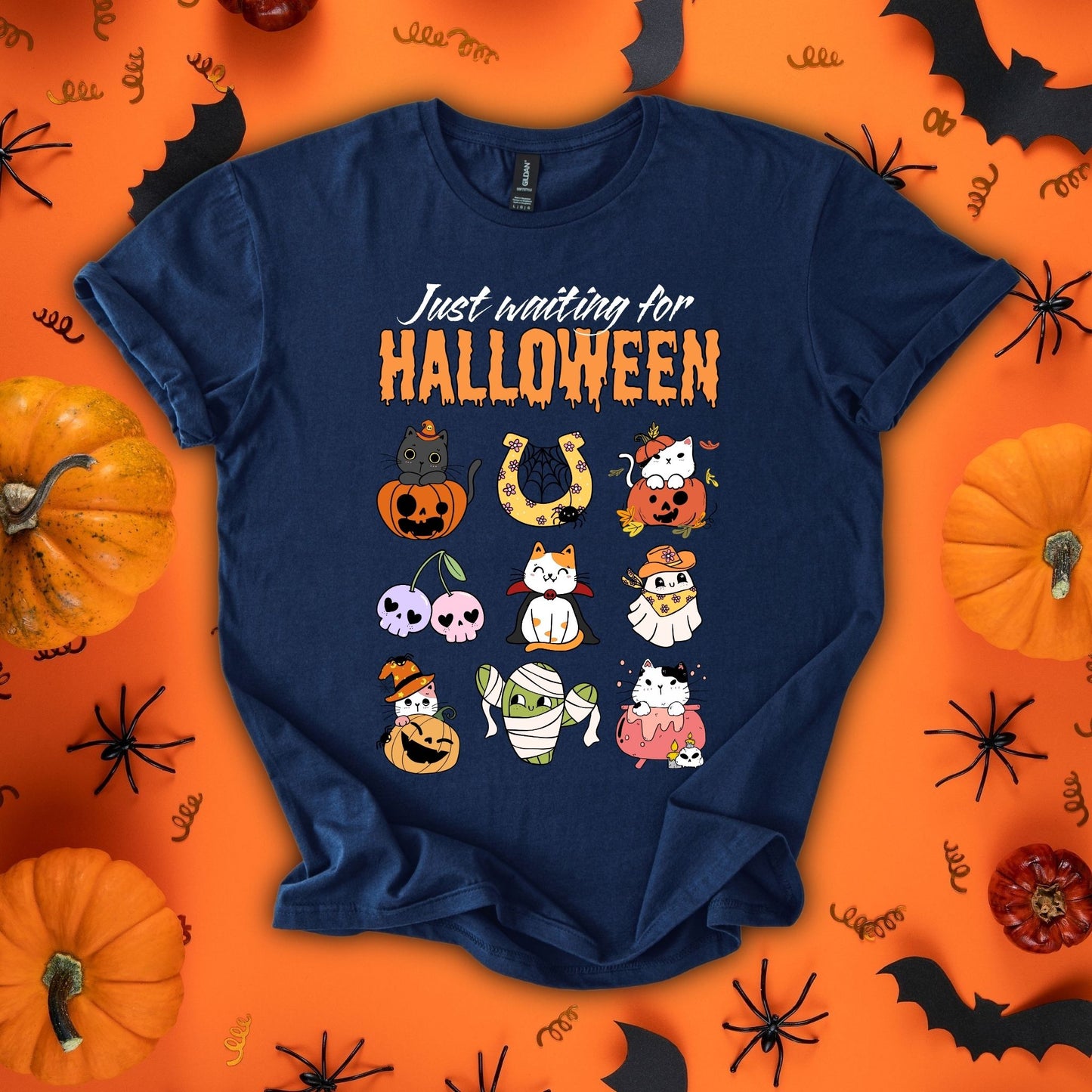 Just Waiting For Halloween T-Shirt